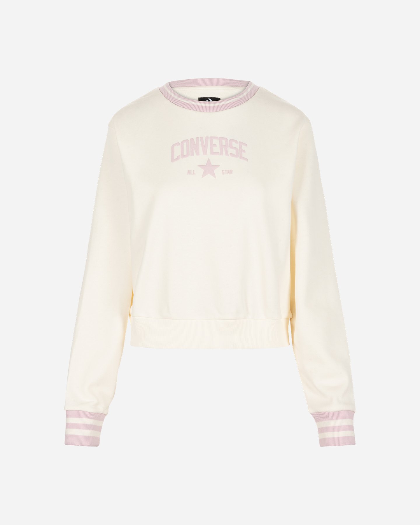 Felpa CONVERSE LOGO W - Beige - 0 | Cisalfa Sport