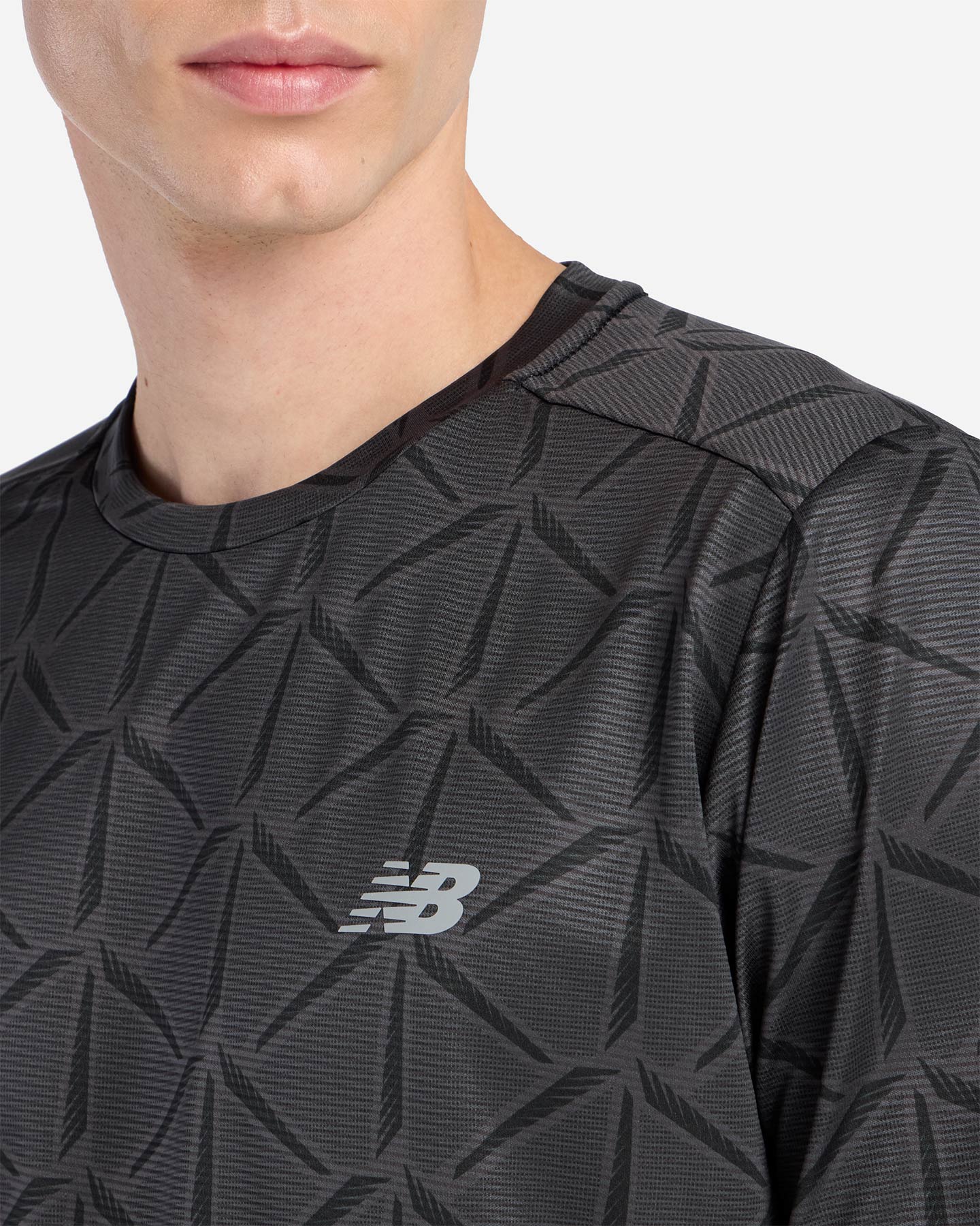 T-shirt running NEW BALANCE SPORT ESSENTIAL M - Nero - 3 | Cisalfa Sport