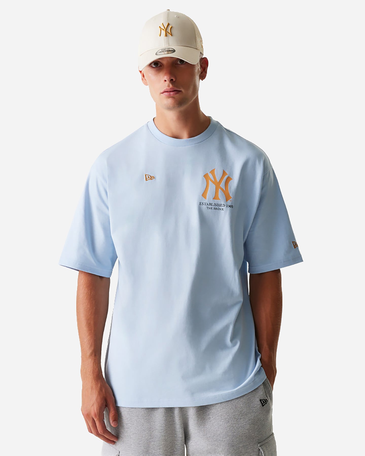T-shirt NEW ERA MLB NEW YORK YANKEES M - Azzurro - 0 | Cisalfa Sport