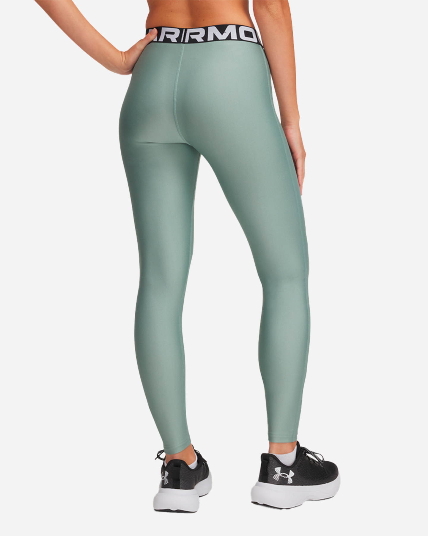 Leggings UNDER ARMOUR LOGO W - Verde - 1 | Cisalfa Sport