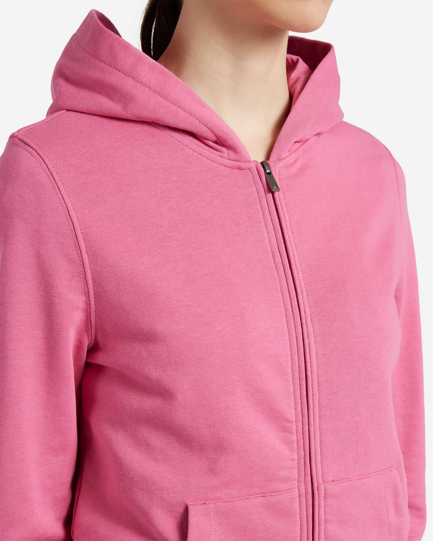 Felpa ABC BASIC W - Fucsia - 4 | Cisalfa Sport