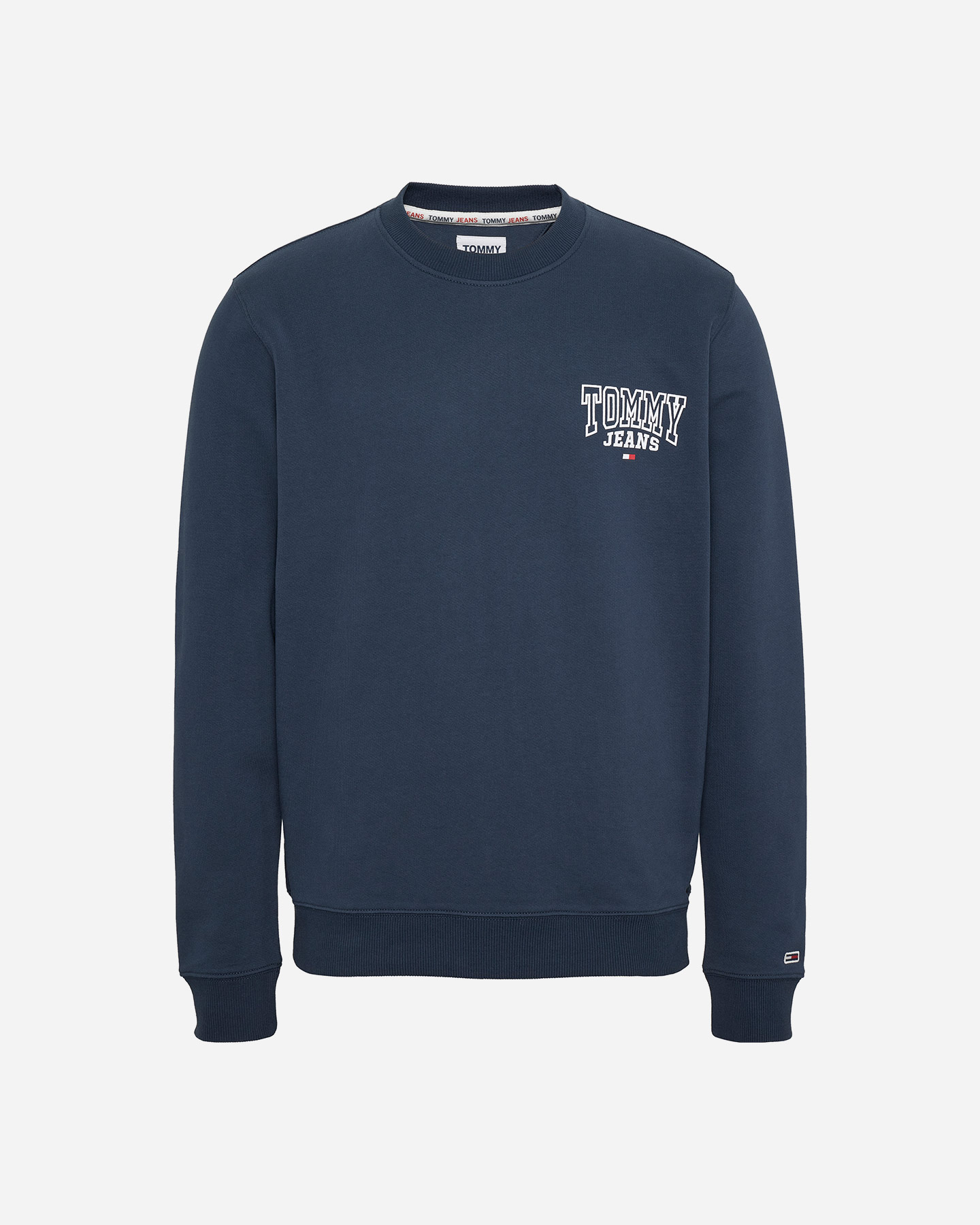 Felpa TOMMY HILFIGER SMALL LOGO M - Blu - 0 | Cisalfa Sport