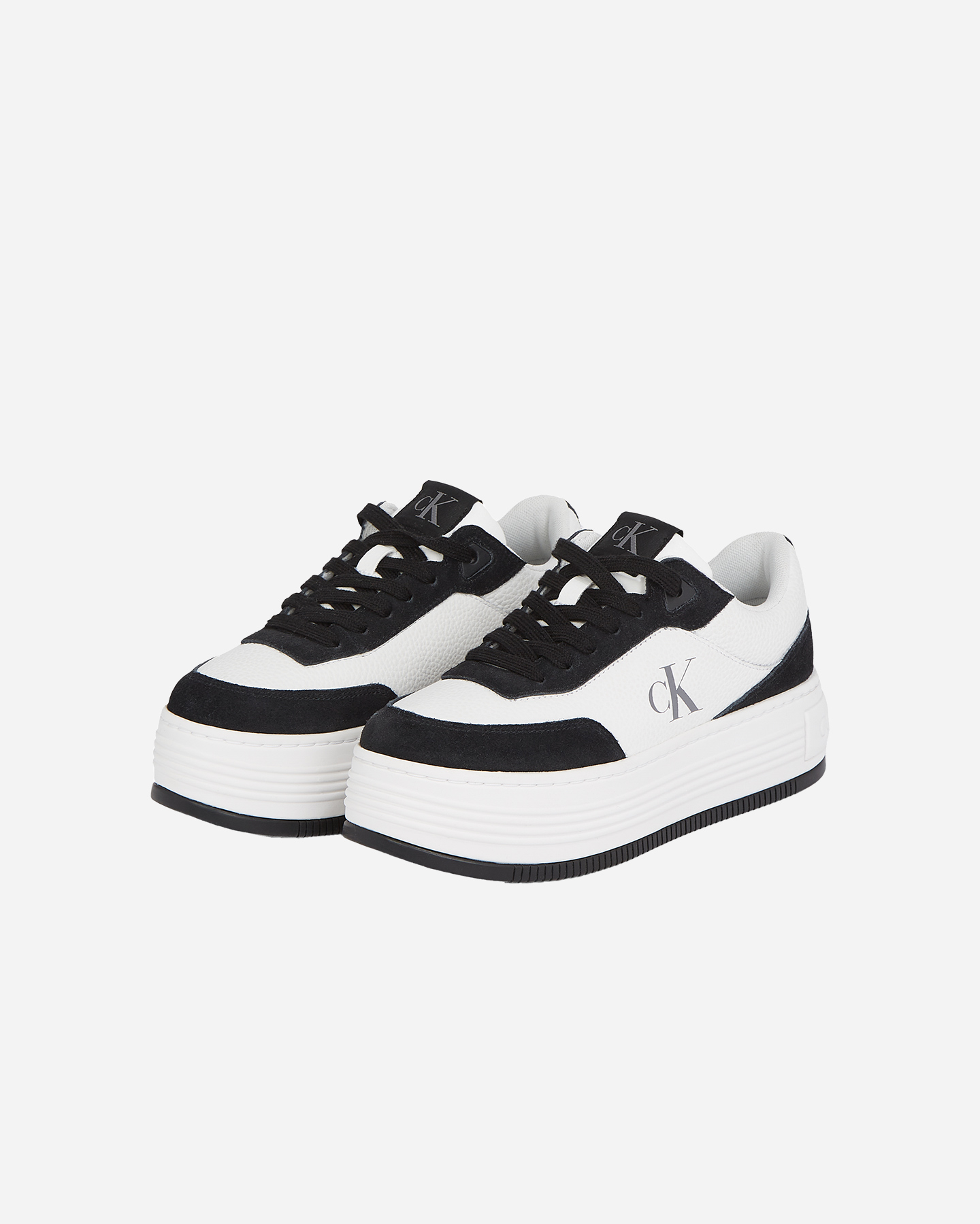Scarpe sneakers CALVIN KLEIN JEANS BOLD FLATF LOW LACE W - Bianco - 1 | Cisalfa Sport