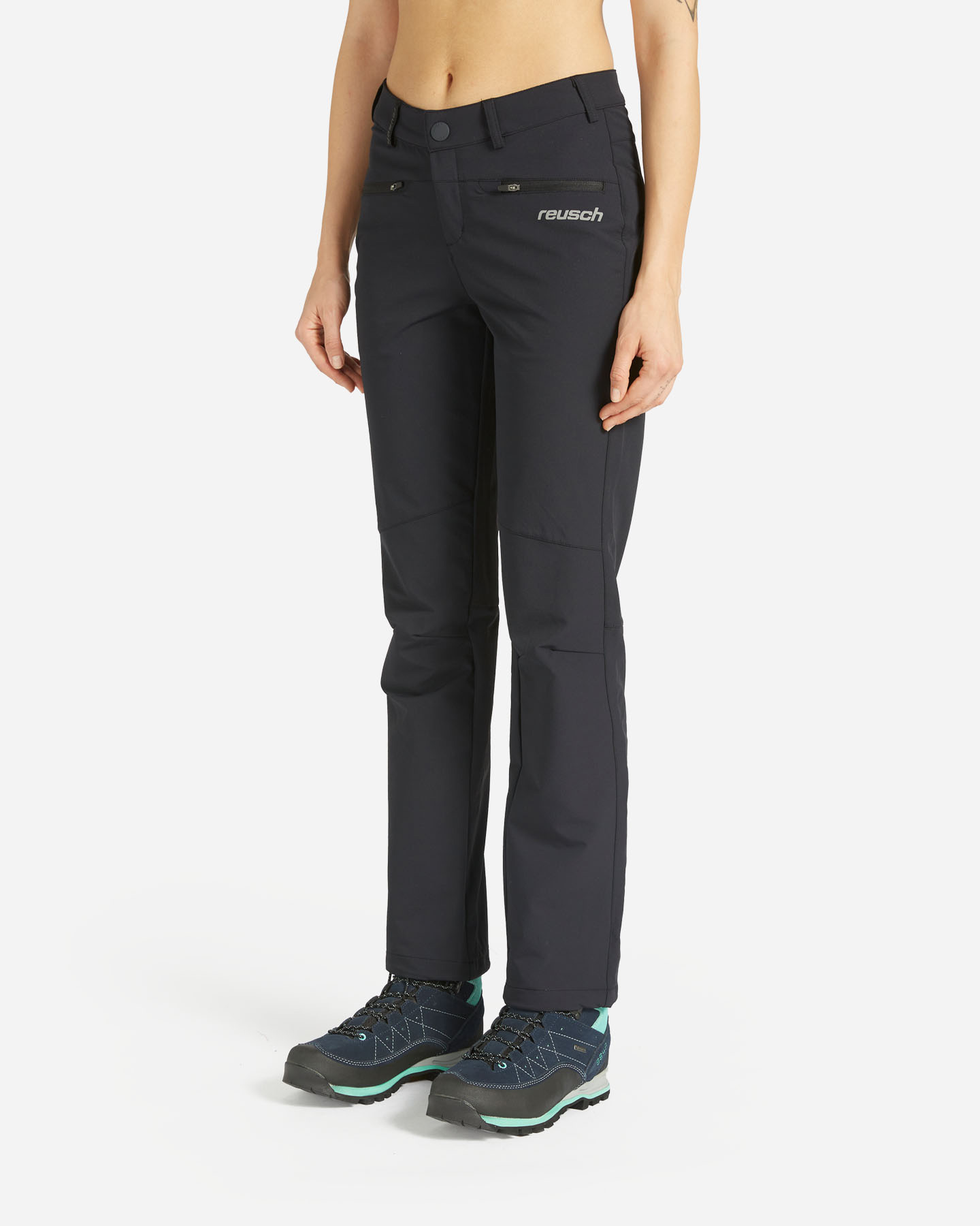 Pantalone outdoor REUSCH COMFORT STRAIGHT W - Nero - 2 | Cisalfa Sport