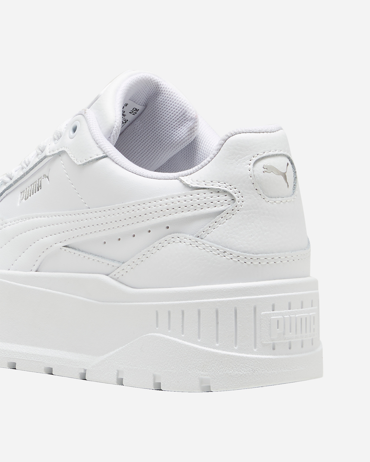 Scarpe sneakers PUMA KARMEN REBELLE GS JR - Bianco - 5 | Cisalfa Sport