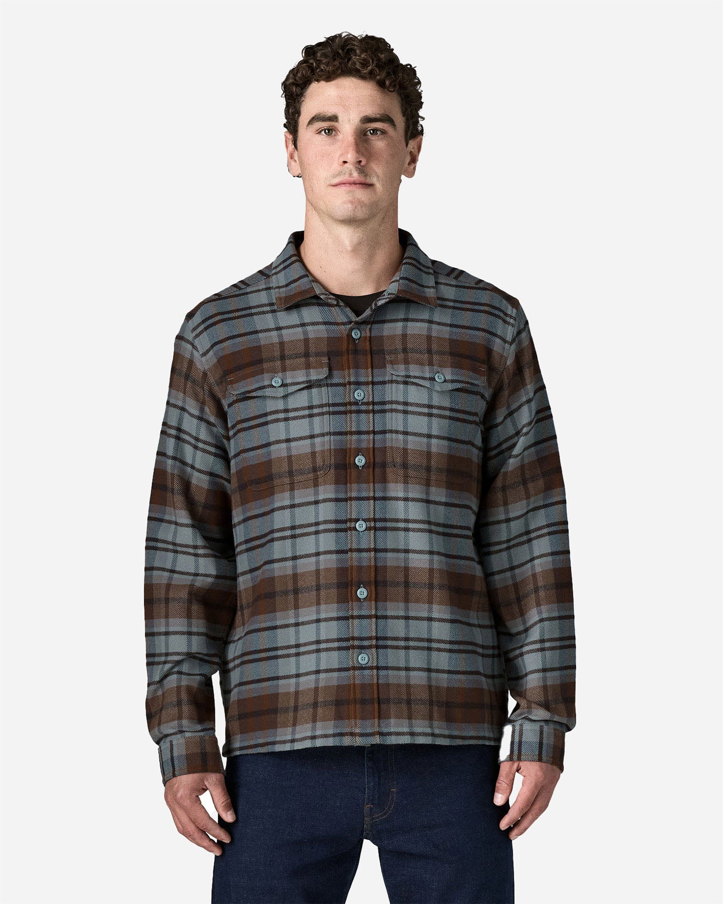 Camicia PATAGONIA FJORD FLANNEL M - Blu - 1 | Cisalfa Sport