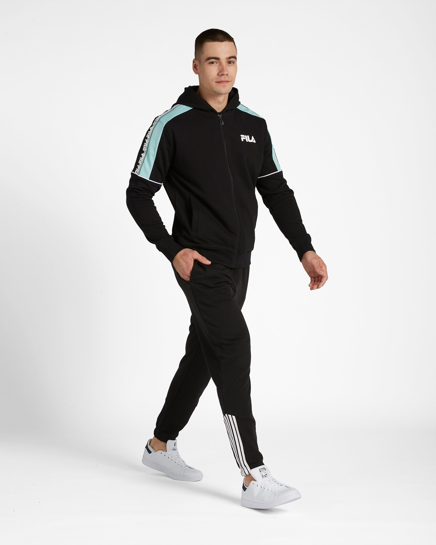 Felpa FILA STREETWEAR LOGO TAPE M - 8 | Cisalfa Sport