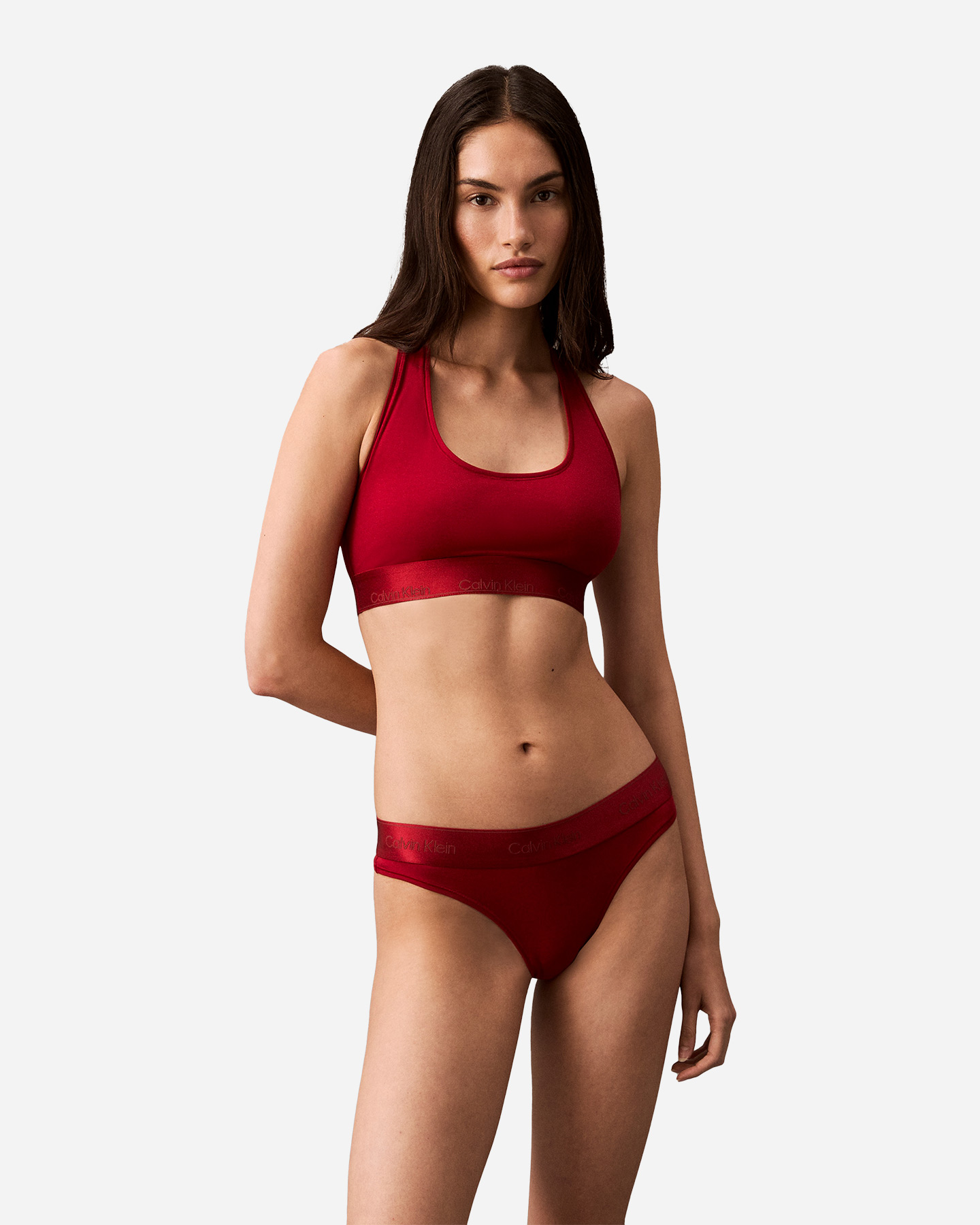 Intimo CALVIN KLEIN UNDERWEAR UNLINED BRALETTE W - Rosso - 0 | Cisalfa Sport