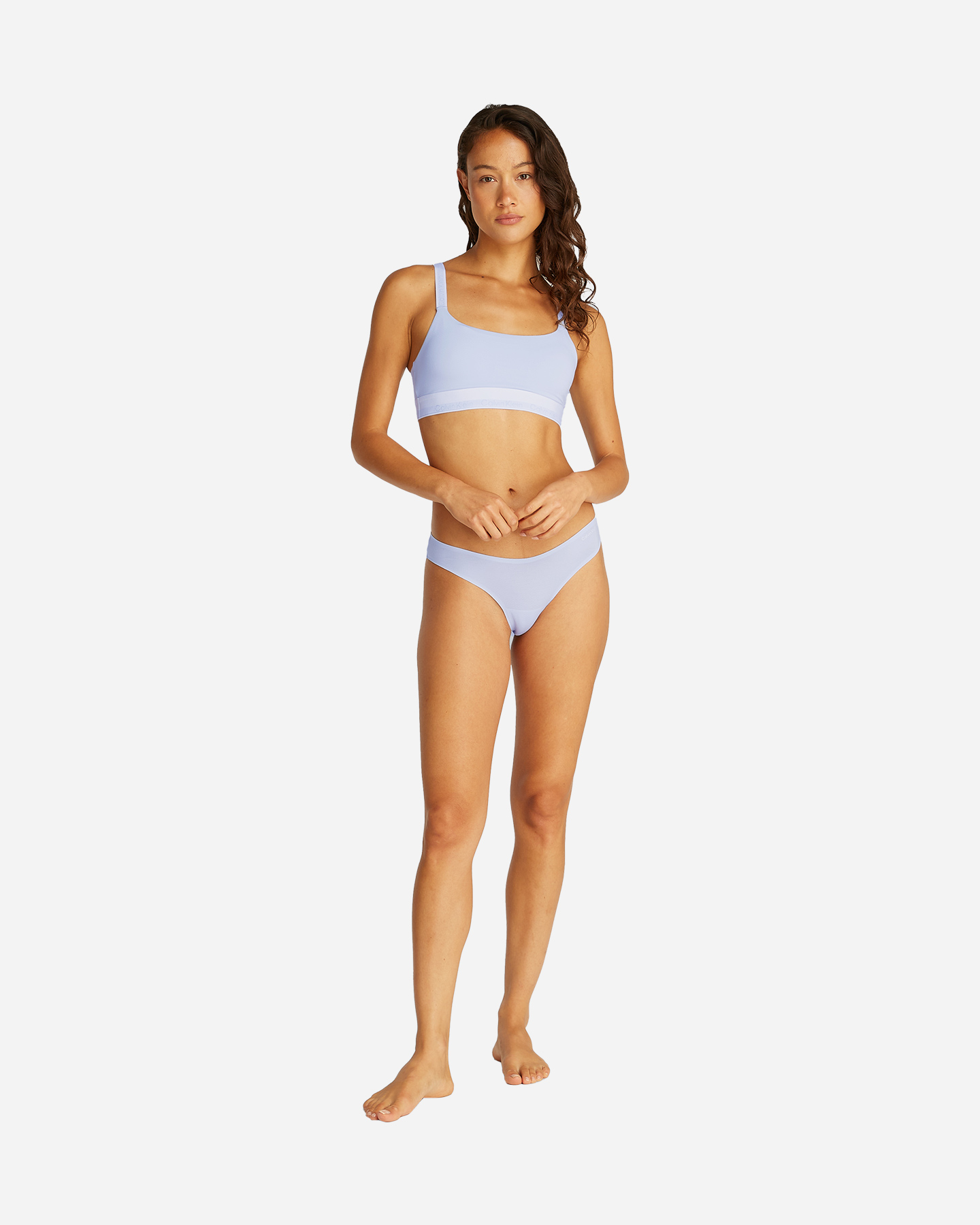 Reggiseno CALVIN KLEIN UNDERWEAR LIGHT LINED BRALETTE W - Azzurro - 1 | Cisalfa Sport