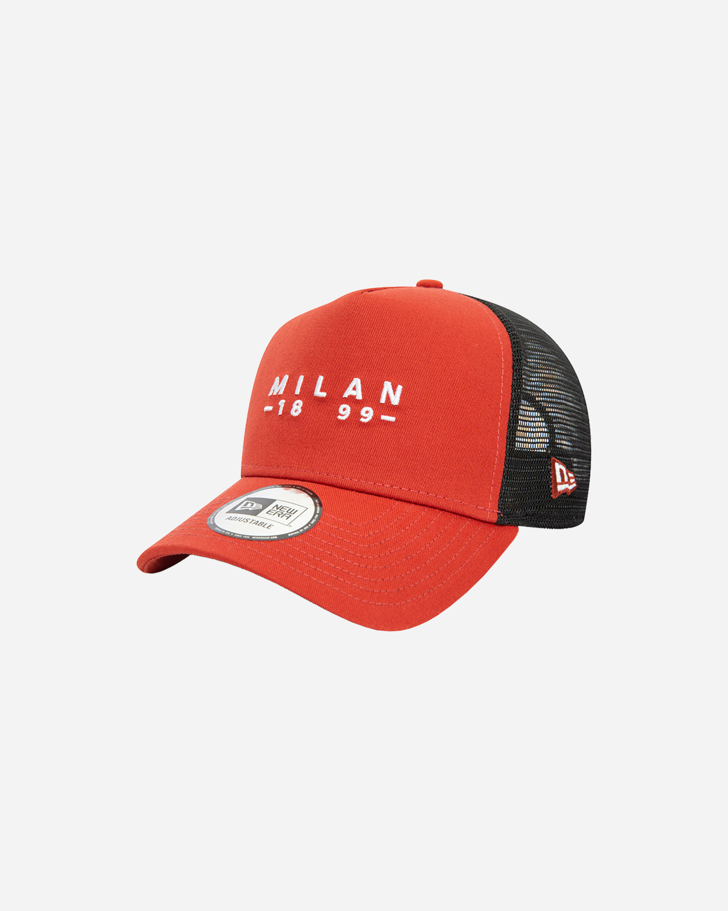 Accessorio calcio ufficiale NEW ERA MILAN SEASONAL WORDMARK EF TRUCKER M - Marrone - 0 | Cisalfa Sport
