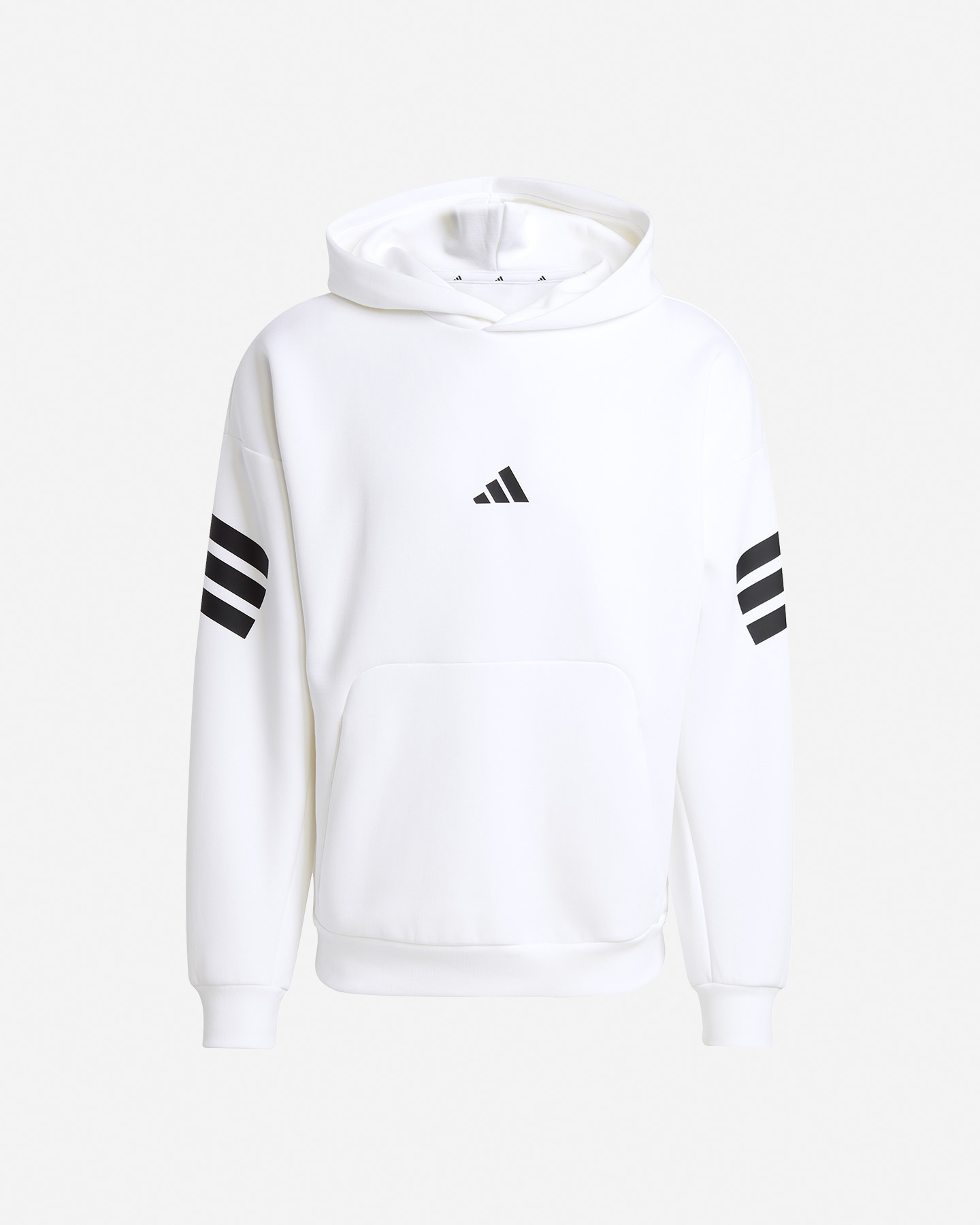 Felpa ADIDAS 3STRIPES M - Bianco - 0 | Cisalfa Sport