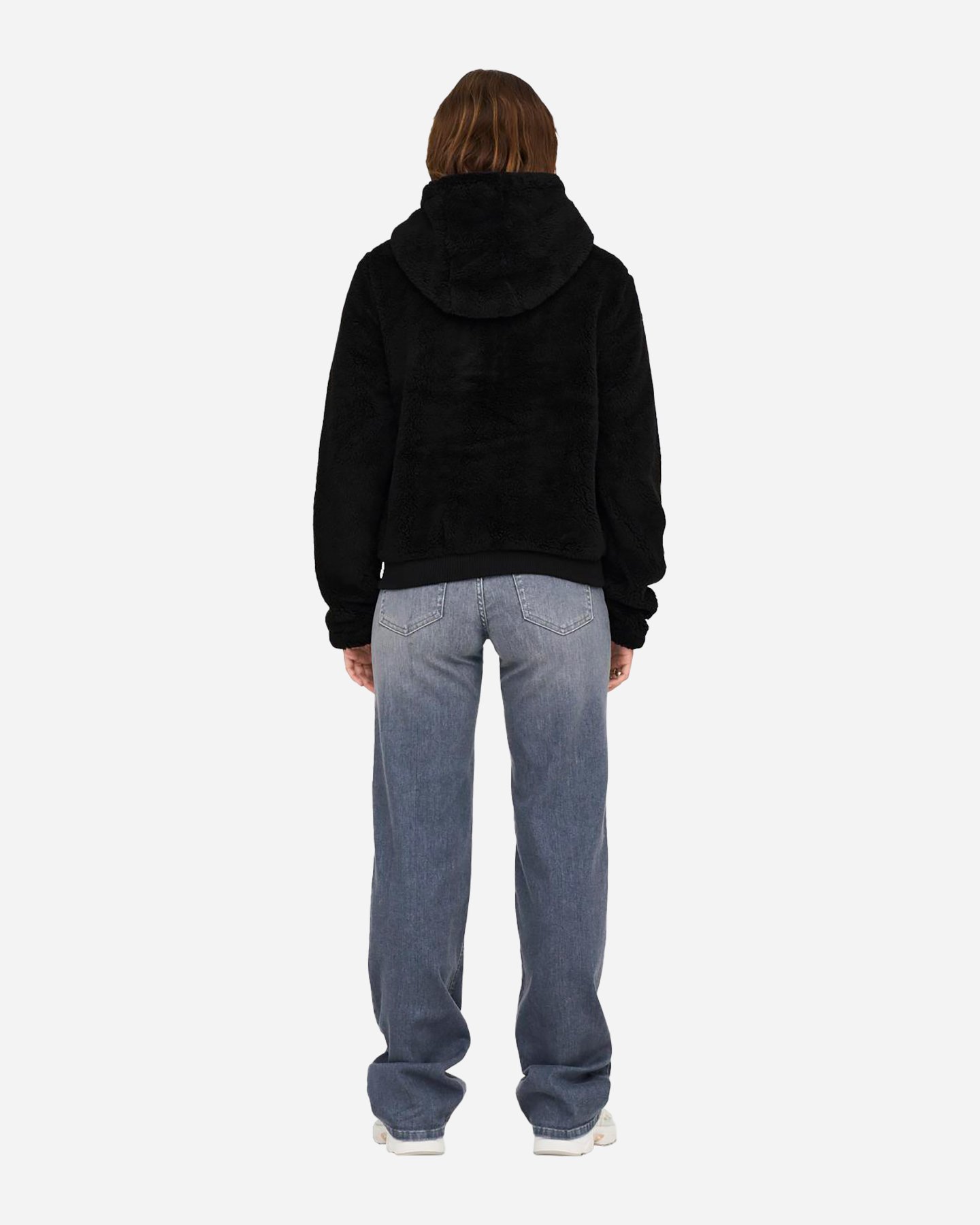 Felpa ONLY NEWANNA FURRY W - Nero - 4 | Cisalfa Sport