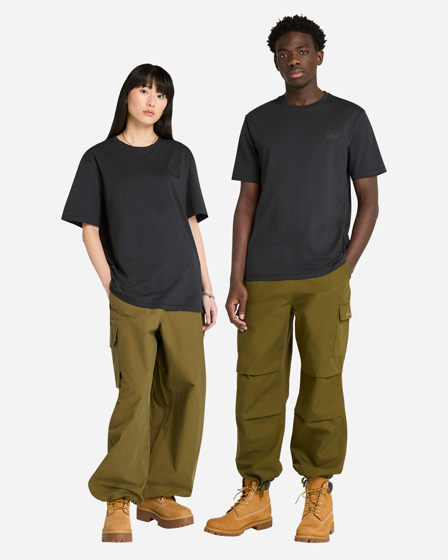 T-shirt TIMBERLAND BADGE M - Nero - 2 | Cisalfa Sport