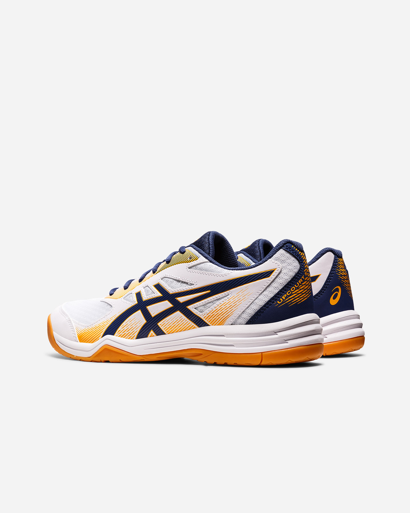 Scarpe volley ASICS UPCOURT 5 M - Bianco - 2 | Cisalfa Sport