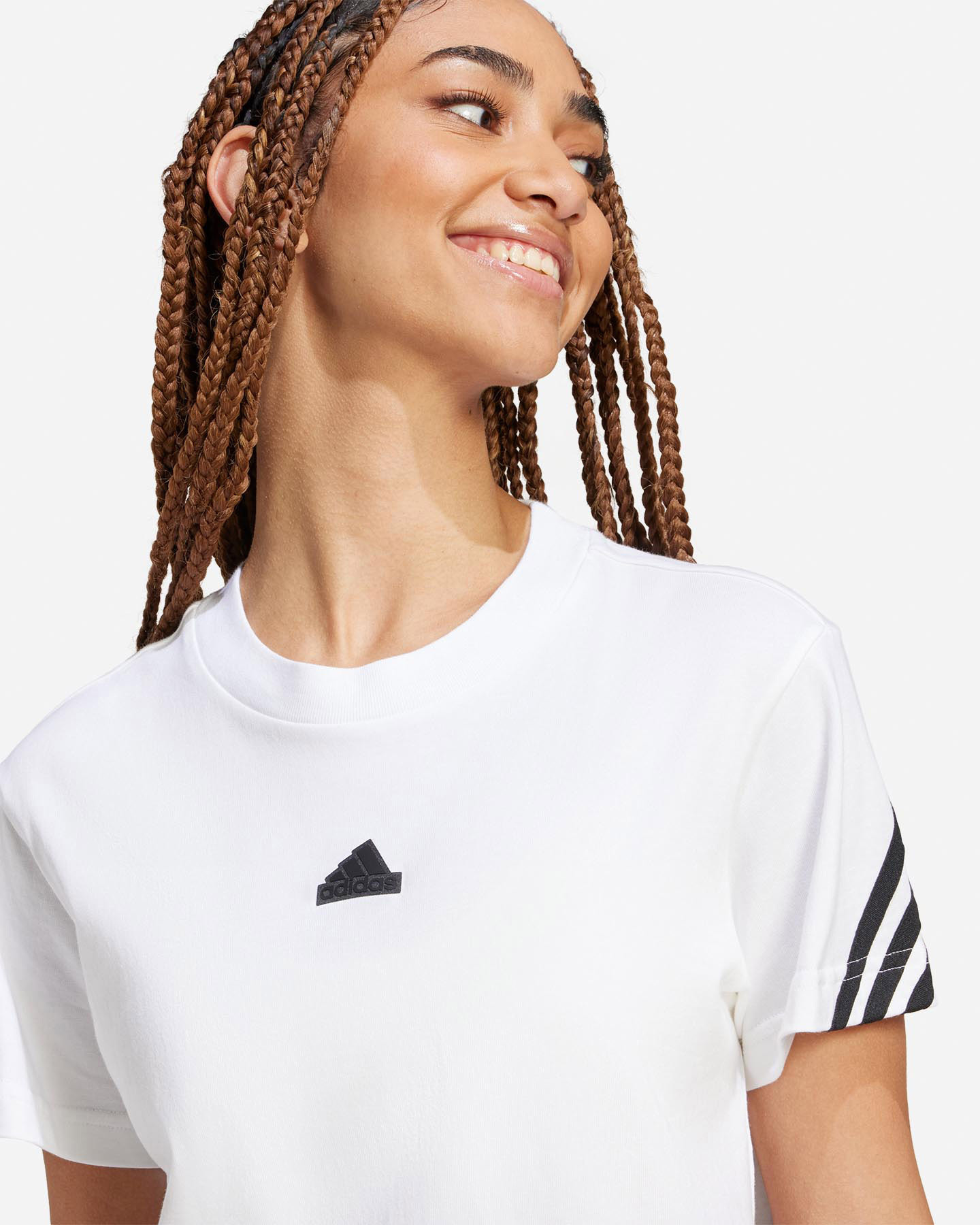 T-shirt ADIDAS REGULAR W - Bianco - 4 | Cisalfa Sport