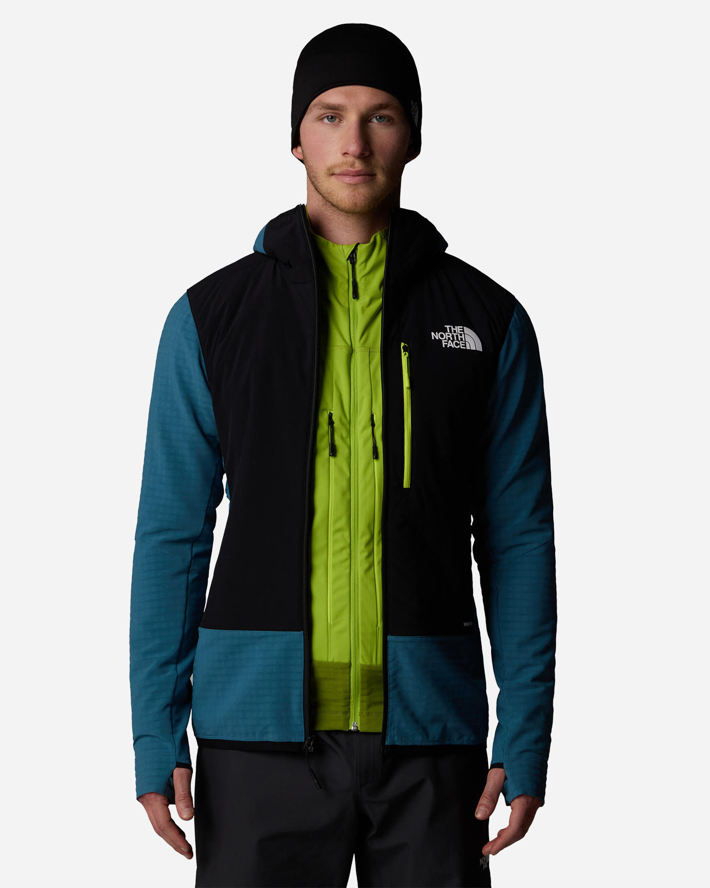Pile THE NORTH FACE ELIXIR HYBRID VENTRIX M - Antracite - 3 | Cisalfa Sport