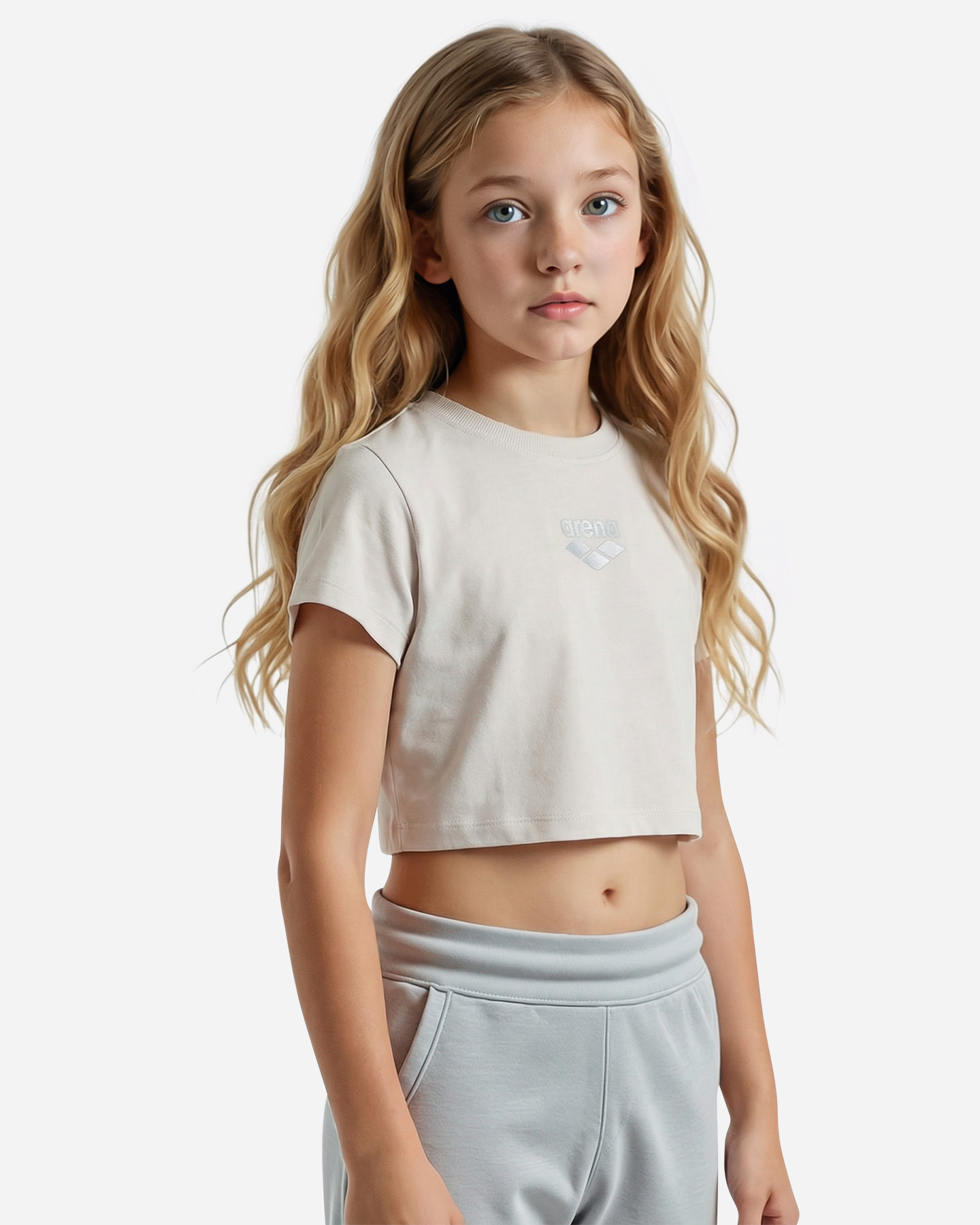 T-shirt ARENA ATHLETIC PROGRESS JR - Lilla - 2 | Cisalfa Sport