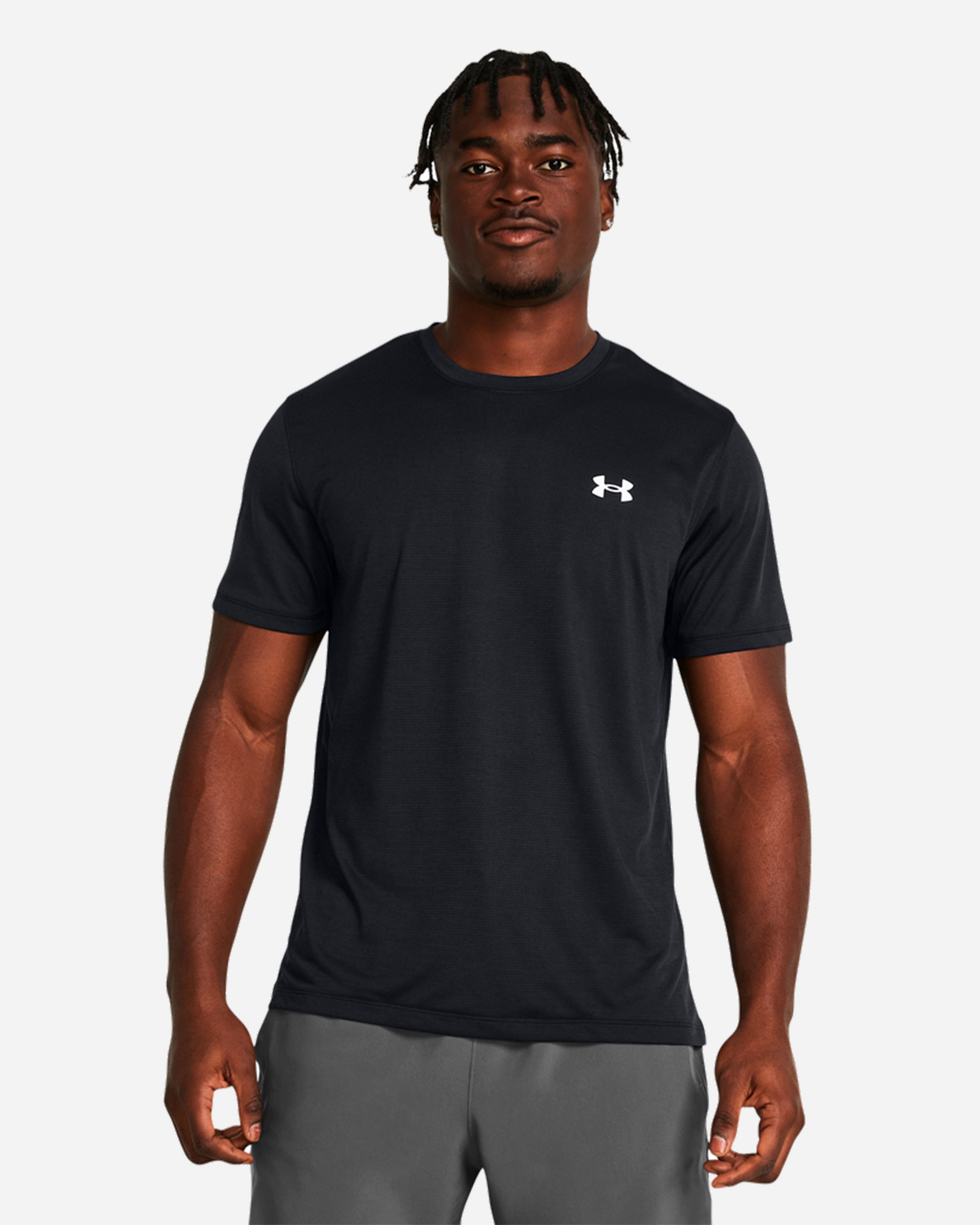 T-shirt running UNDER ARMOUR LAUNCH M - Nero - 2 | Cisalfa Sport