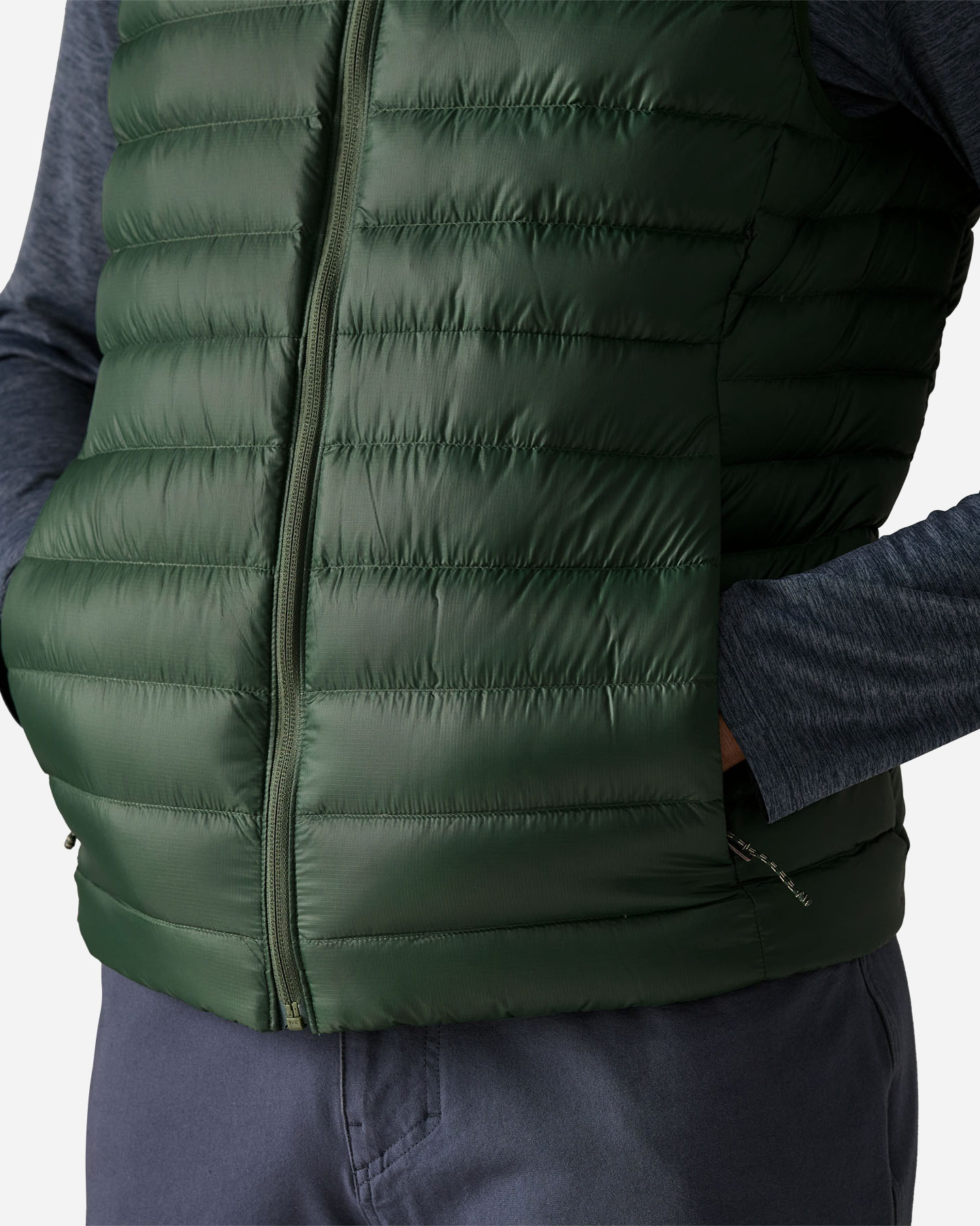 Gilet PATAGONIA DOWN SWEATER M - Verde - 4 | Cisalfa Sport
