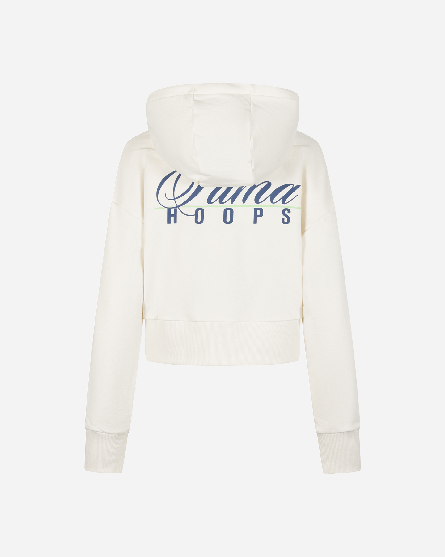 Felpa PUMA  CROP PRINTED W - Bianco - 1 | Cisalfa Sport