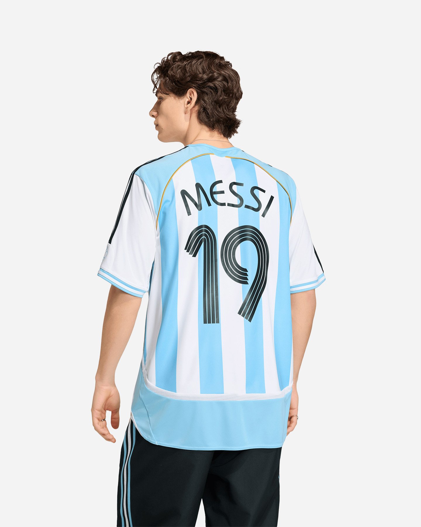 T-shirt ADIDAS ARGENTINA HOME 2006 MESSI M - Bianco - 3 | Cisalfa Sport