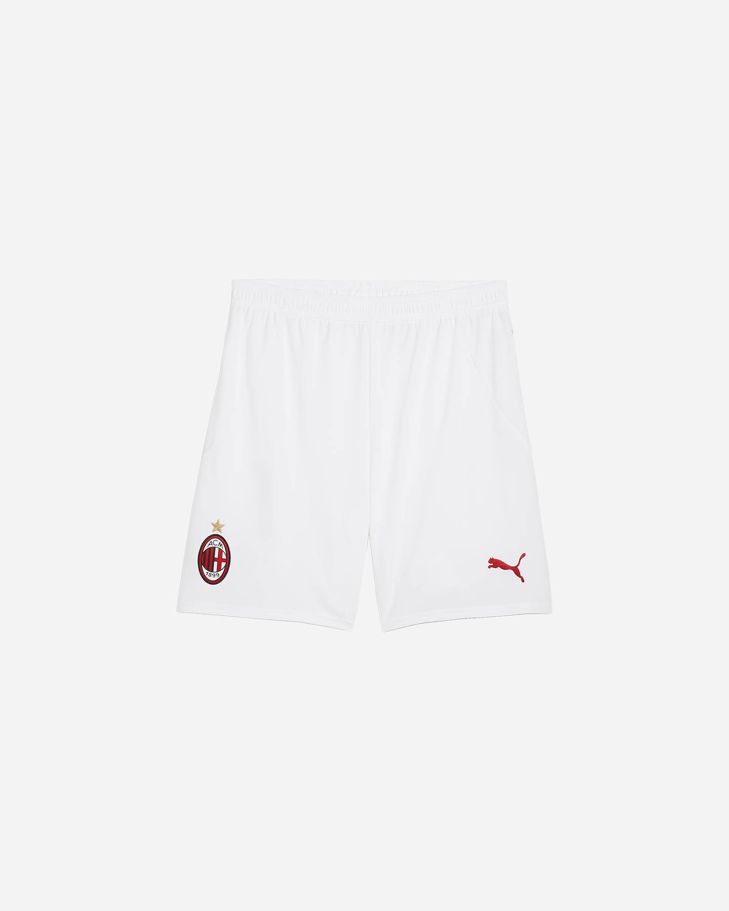 Pantaloncini calcio ufficiali PUMA MILAN HOME 24-25 M - Bianco - 0 | Cisalfa Sport