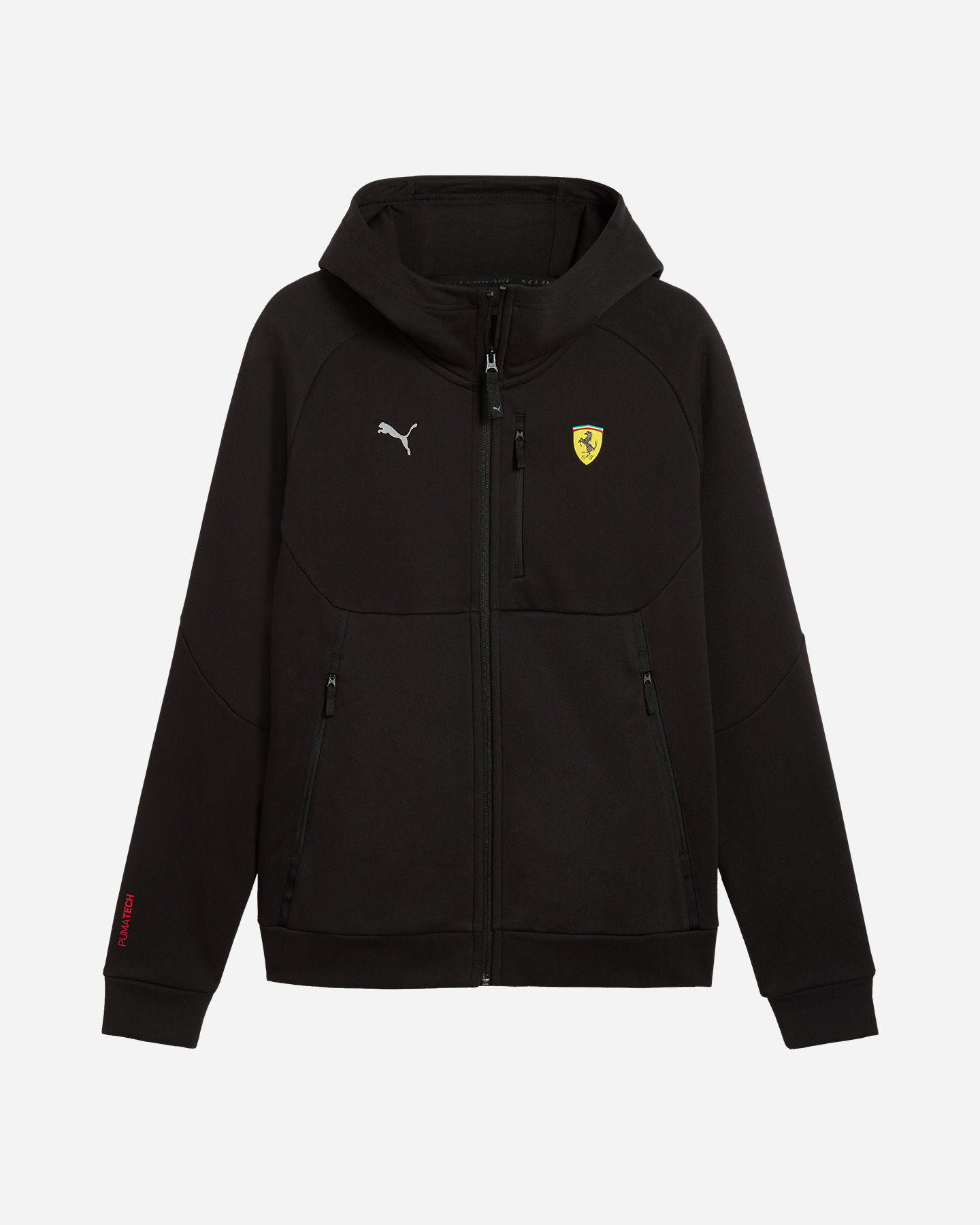 Ferrari Tech M - Felpa - Uomo - Nero