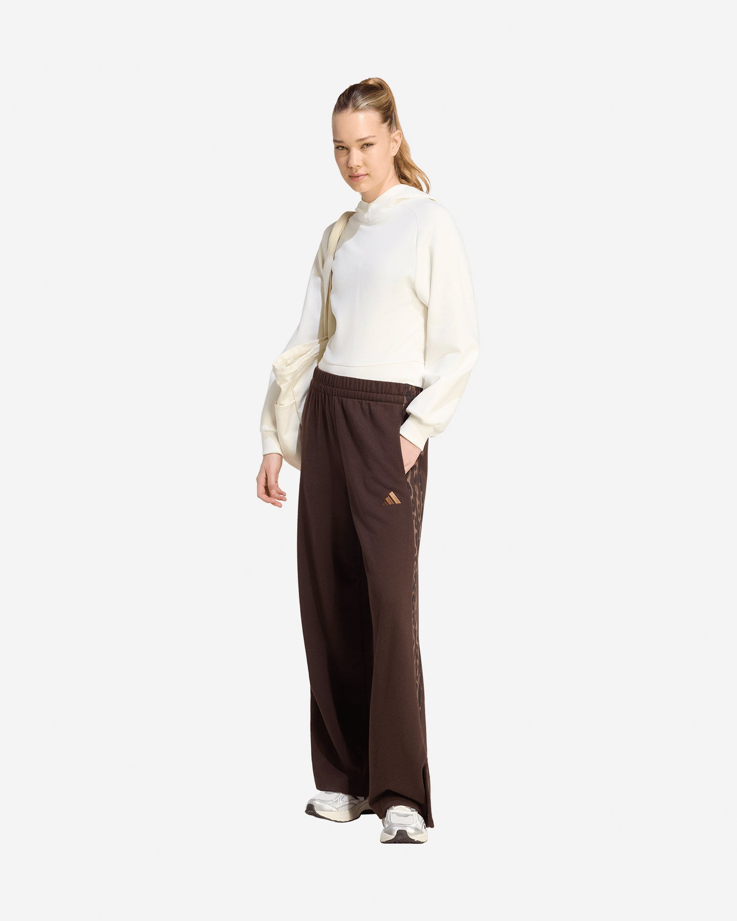 Pantalone ADIDAS SEASONAL ESSENTIALS W - Marrone - 2 | Cisalfa Sport