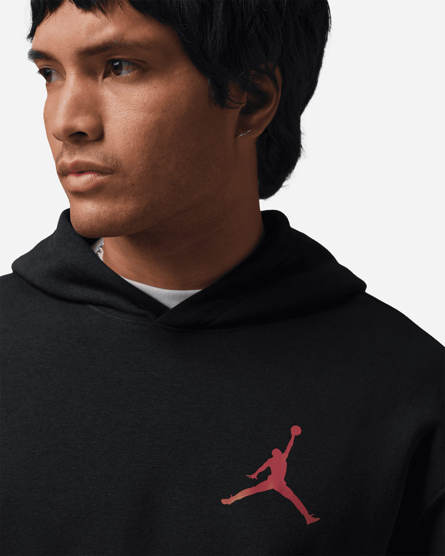 Felpa NIKE SMALL LOGO M - Nero - 3 | Cisalfa Sport