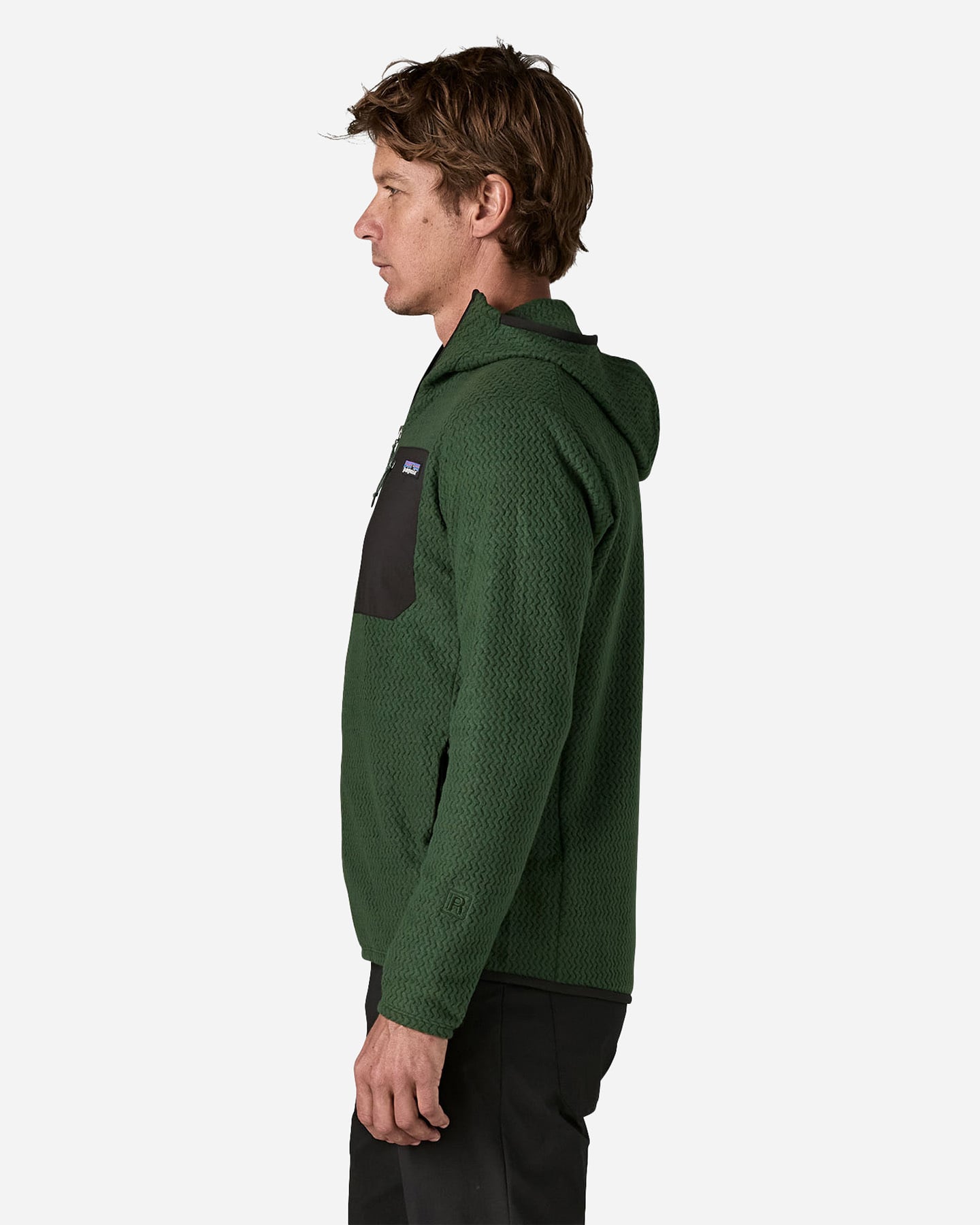Pile PATAGONIA R1 AIR M - Verde - 2 | Cisalfa Sport