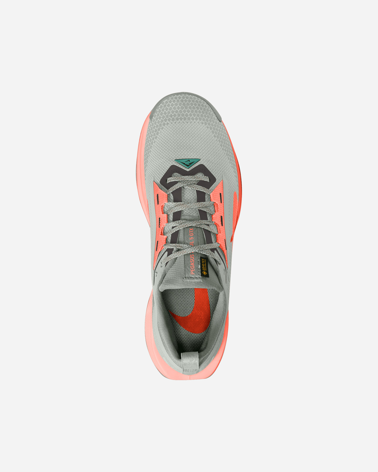 Scarpe trail NIKE PEGASUS TRAIL 5 GORE TEX M - Grigio - 2 | Cisalfa Sport