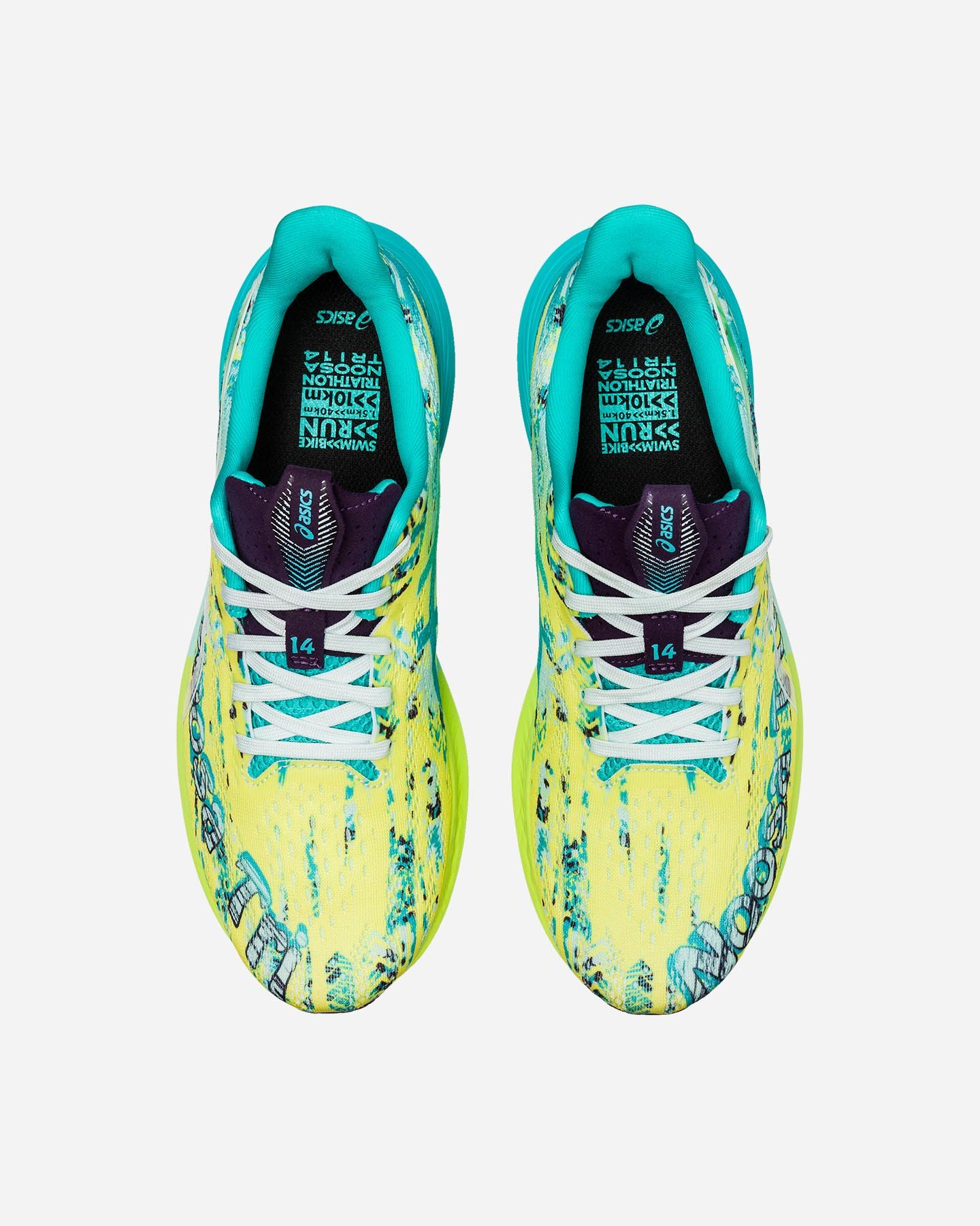 Scarpe running ASICS NOOSA TRI 14 W - Giallo - 4 | Cisalfa Sport