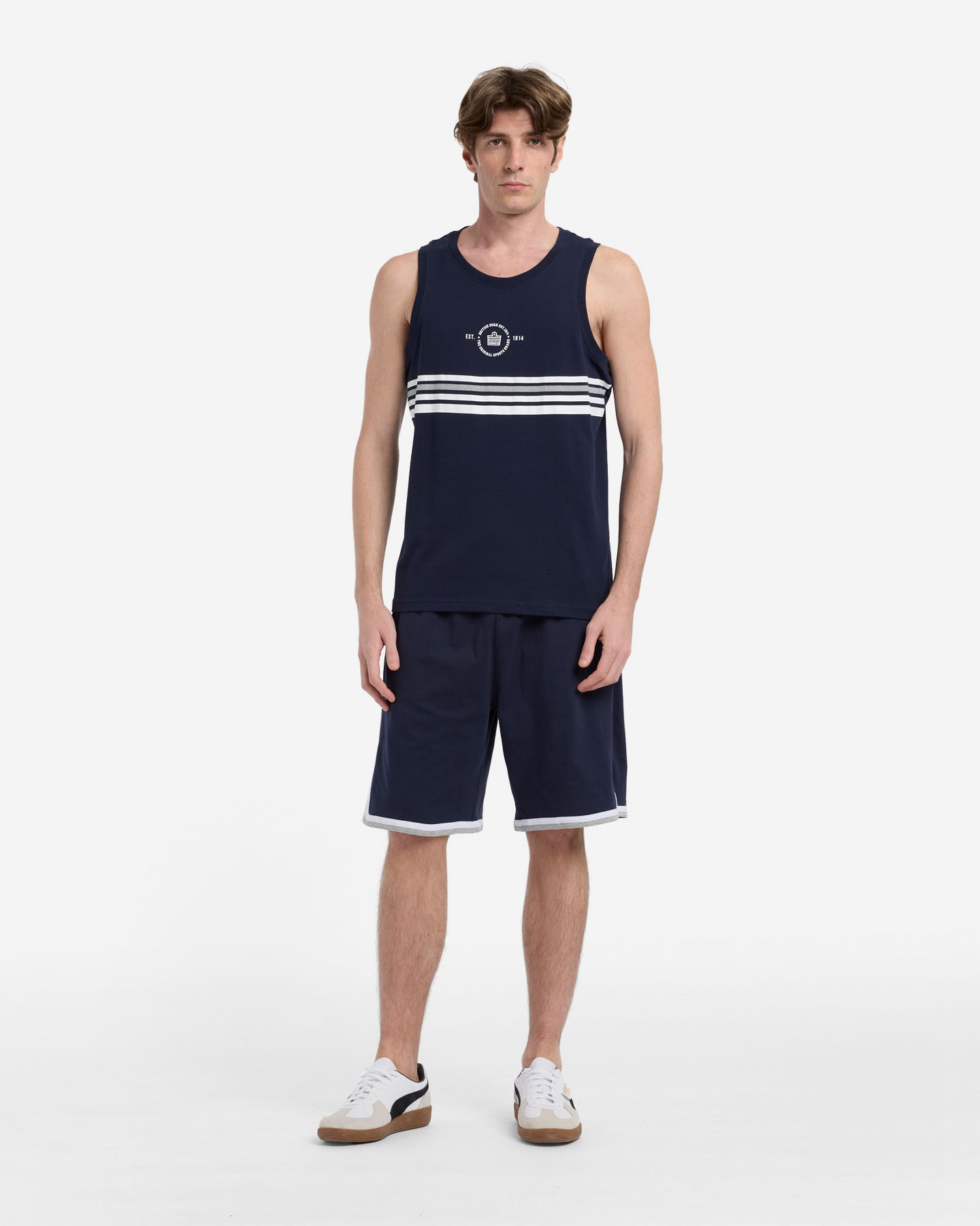 Canotta ADMIRAL ESSENTIAL ATHLETE M - Blu Navy - 2 | Cisalfa Sport