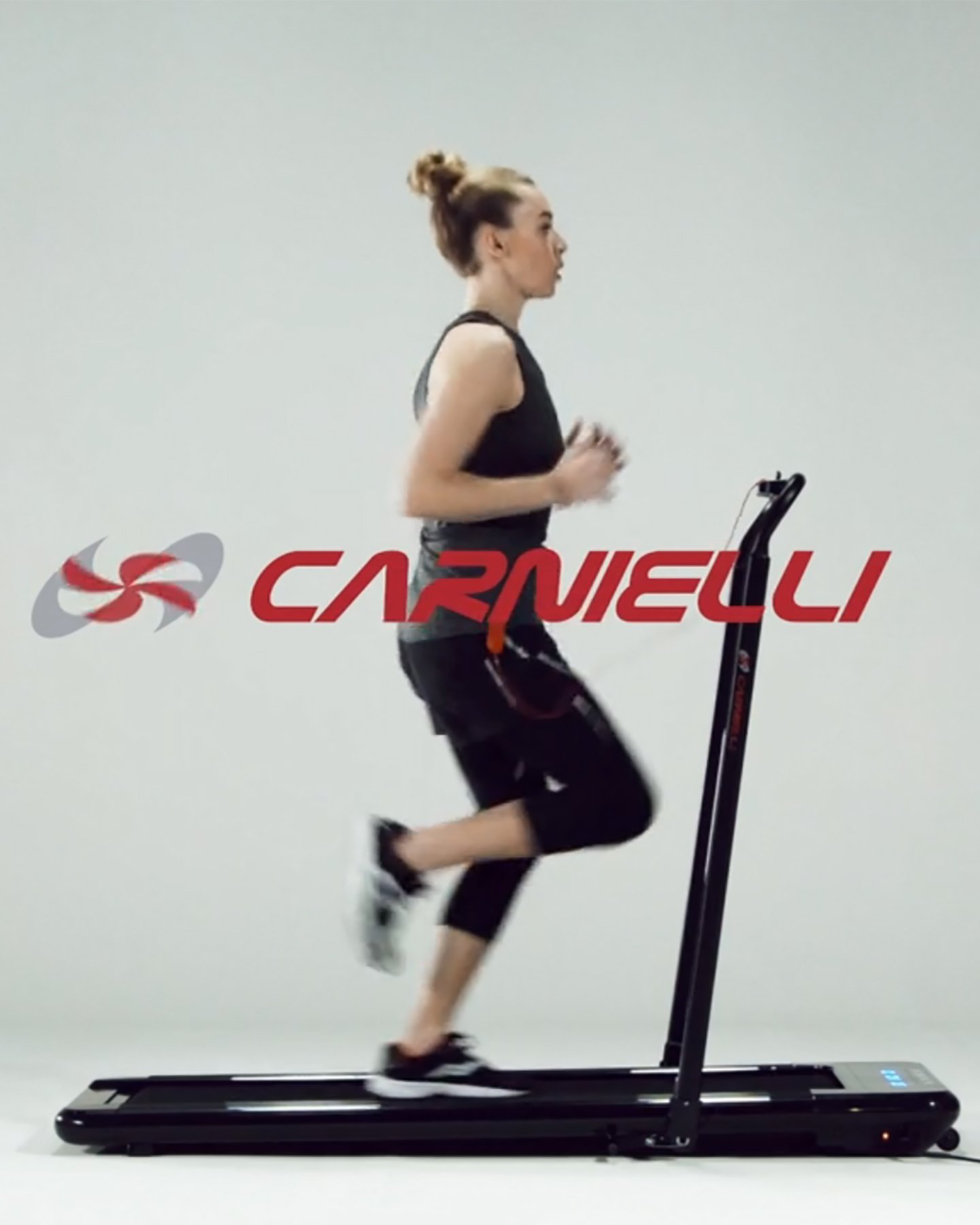 Tapis roulant CARNIELLI COMPACT WALK  - Nero - 5 | Cisalfa Sport