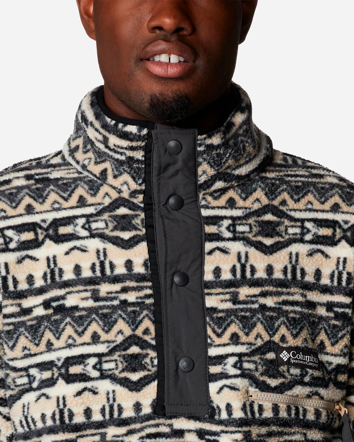 Pile COLUMBIA HELVETIA SPRUCE FLEECE HZ M - 4 | Cisalfa Sport