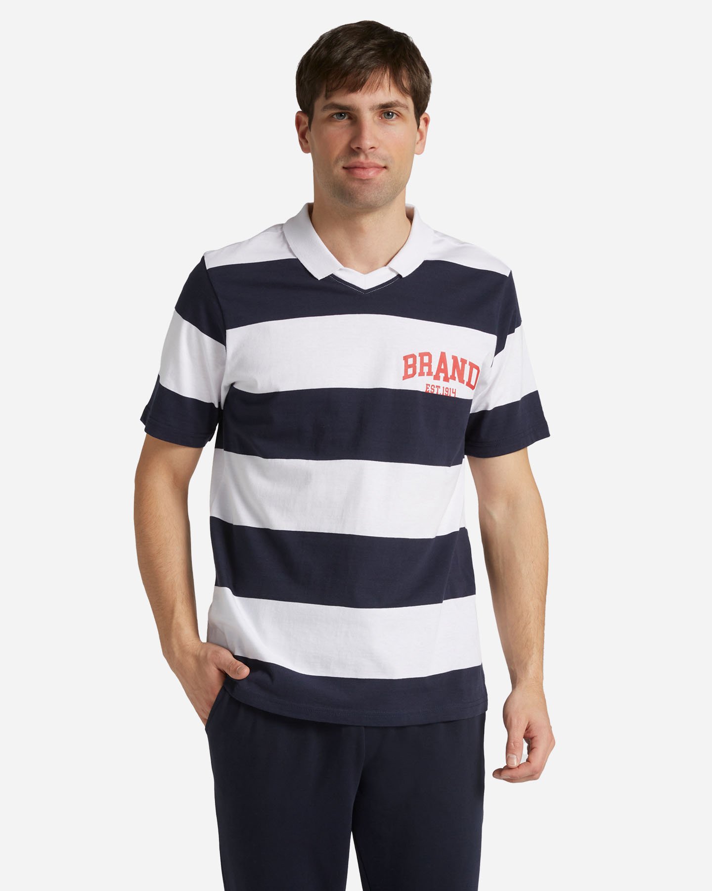 T-shirt ADMIRAL STRIPES M - 6 | Cisalfa Sport