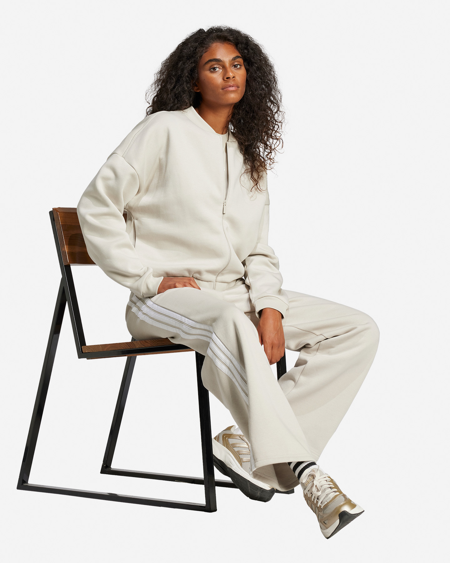 Felpa ADIDAS ESSENTIAL W - Grigio - 3 | Cisalfa Sport