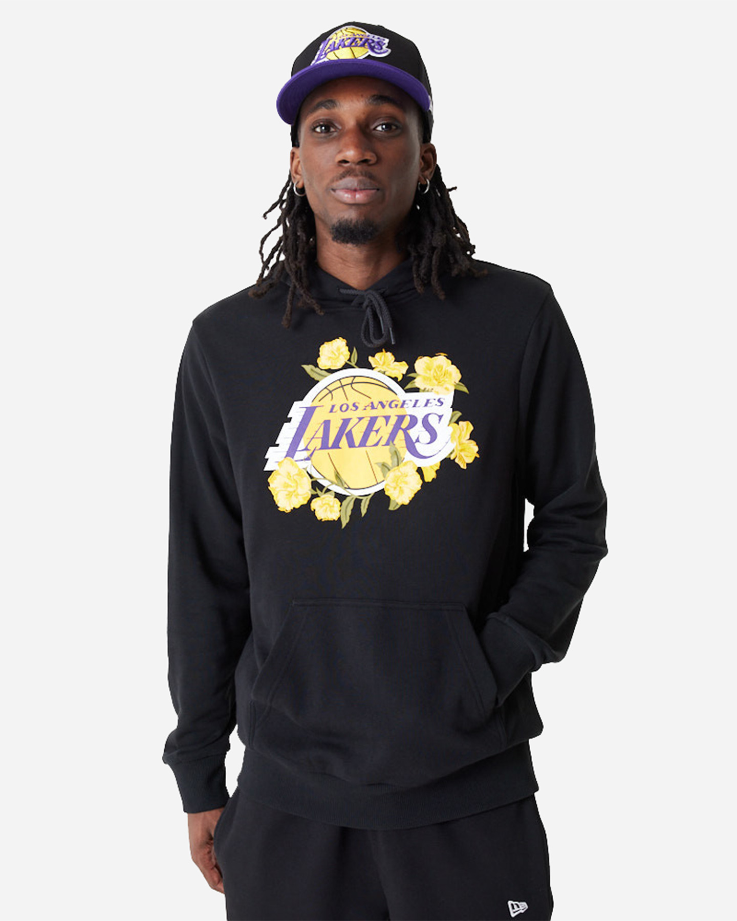 Image of New Era Floral Graphic Los Angeles Lakers M - Abbigliamento Basket - Uomo