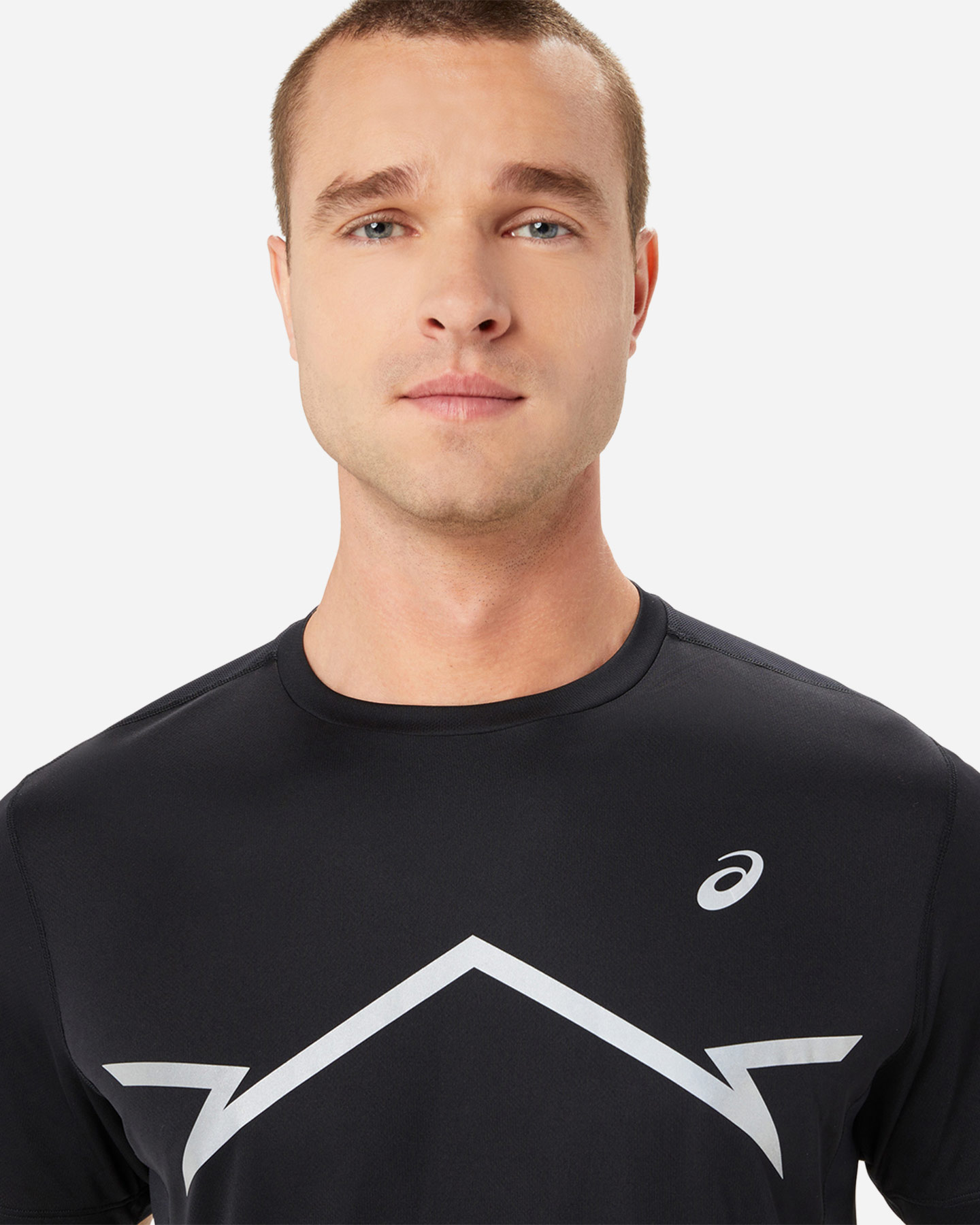 T-shirt running ASICS LITE-SHOW M - Nero - 4 | Cisalfa Sport