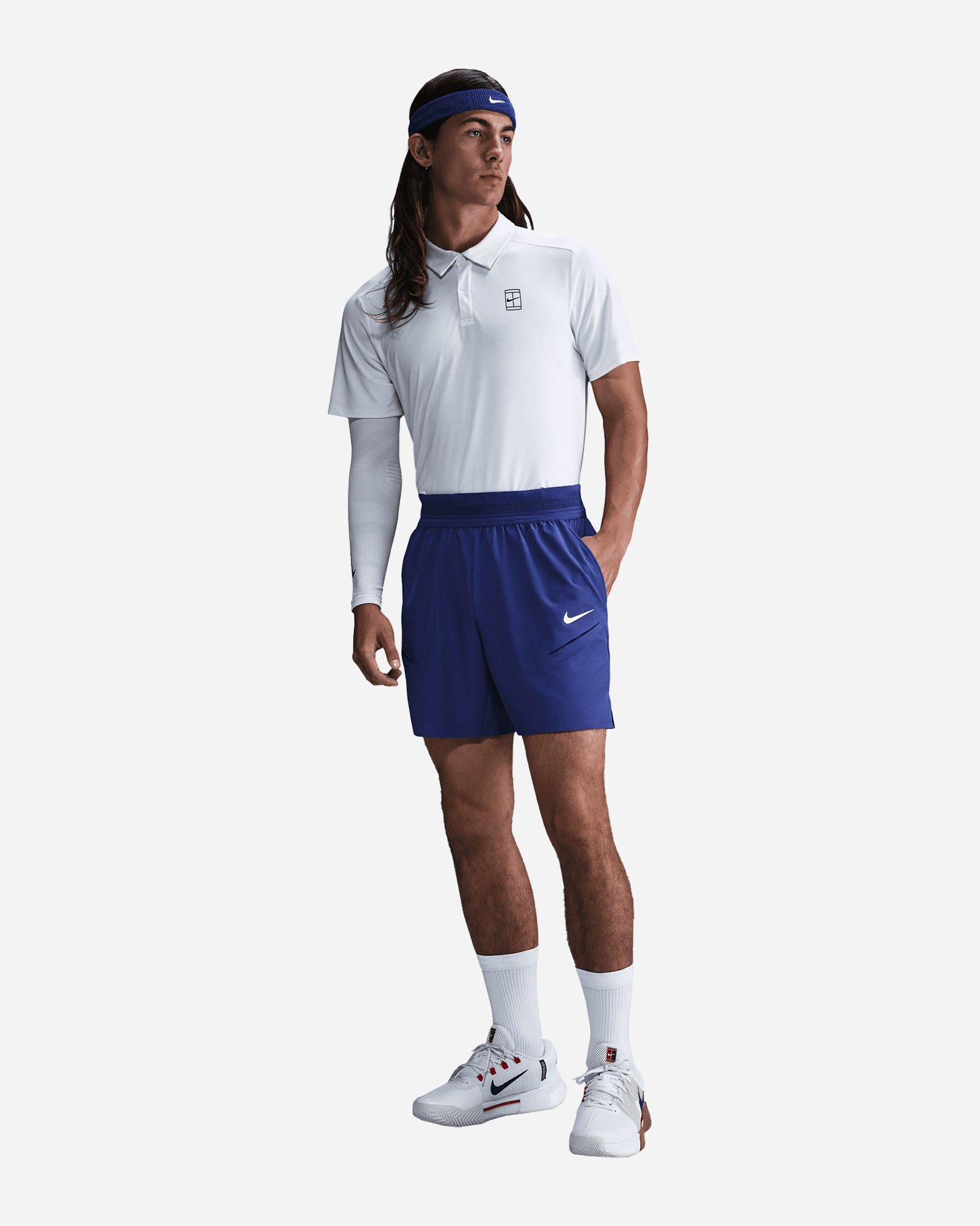 Pantaloncini tennis NIKE YANNIK M - Nero - 3 | Cisalfa Sport