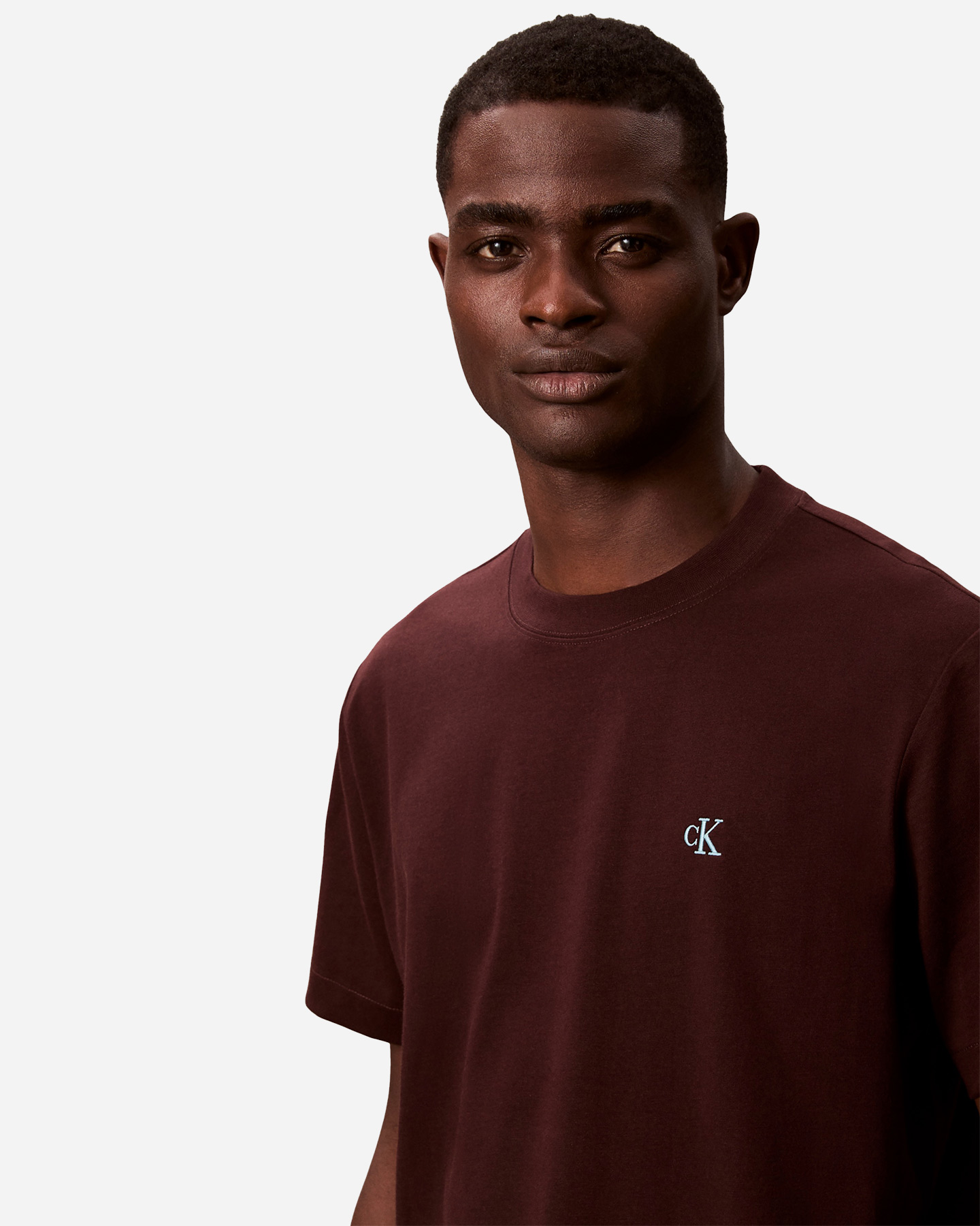 T-shirt CALVIN KLEIN JEANS EASY MONOGRAM M - Marrone - 5 | Cisalfa Sport