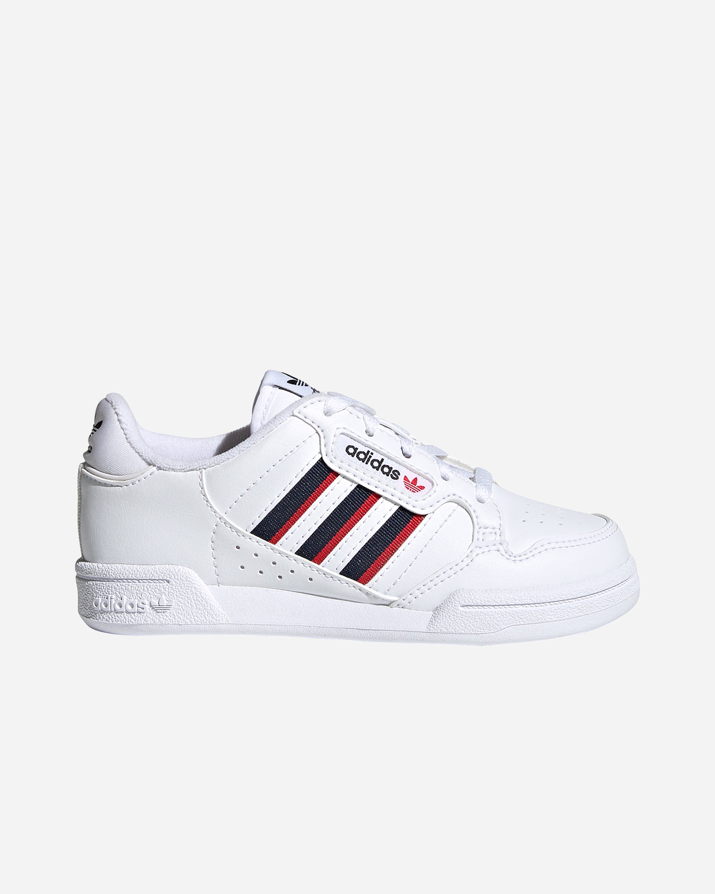 Scarpe sneakers ADIDAS CONTINENTAL 80 STRIPES JR - Bianco - 0 | Cisalfa Sport