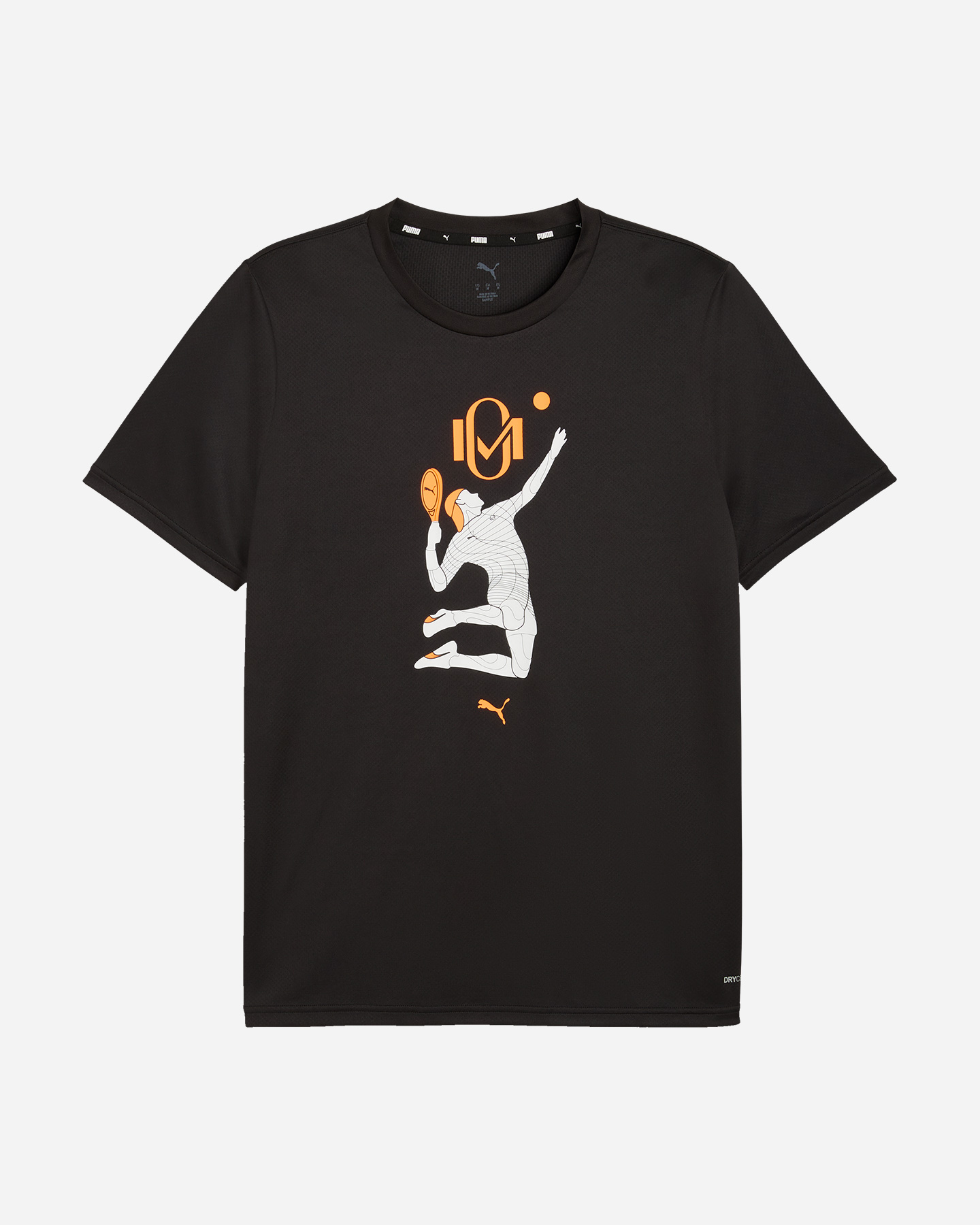 T-shirt tennis PUMA MOMO GRAPHIC M - Nero - 0 | Cisalfa Sport