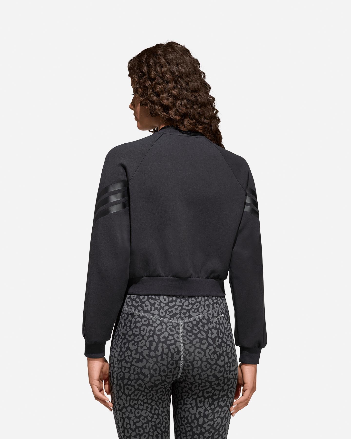 Felpa ADIDAS FUTURE ICONS 3STRIPES JR - Nero - 2 | Cisalfa Sport