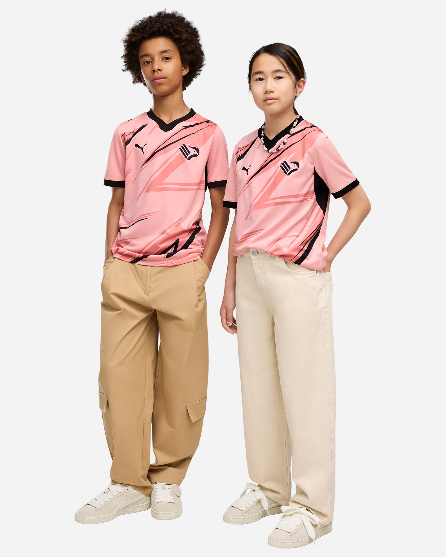 Maglia calcio ufficiale PUMA PALERMO HOME REPLICA JR - 2 | Cisalfa Sport