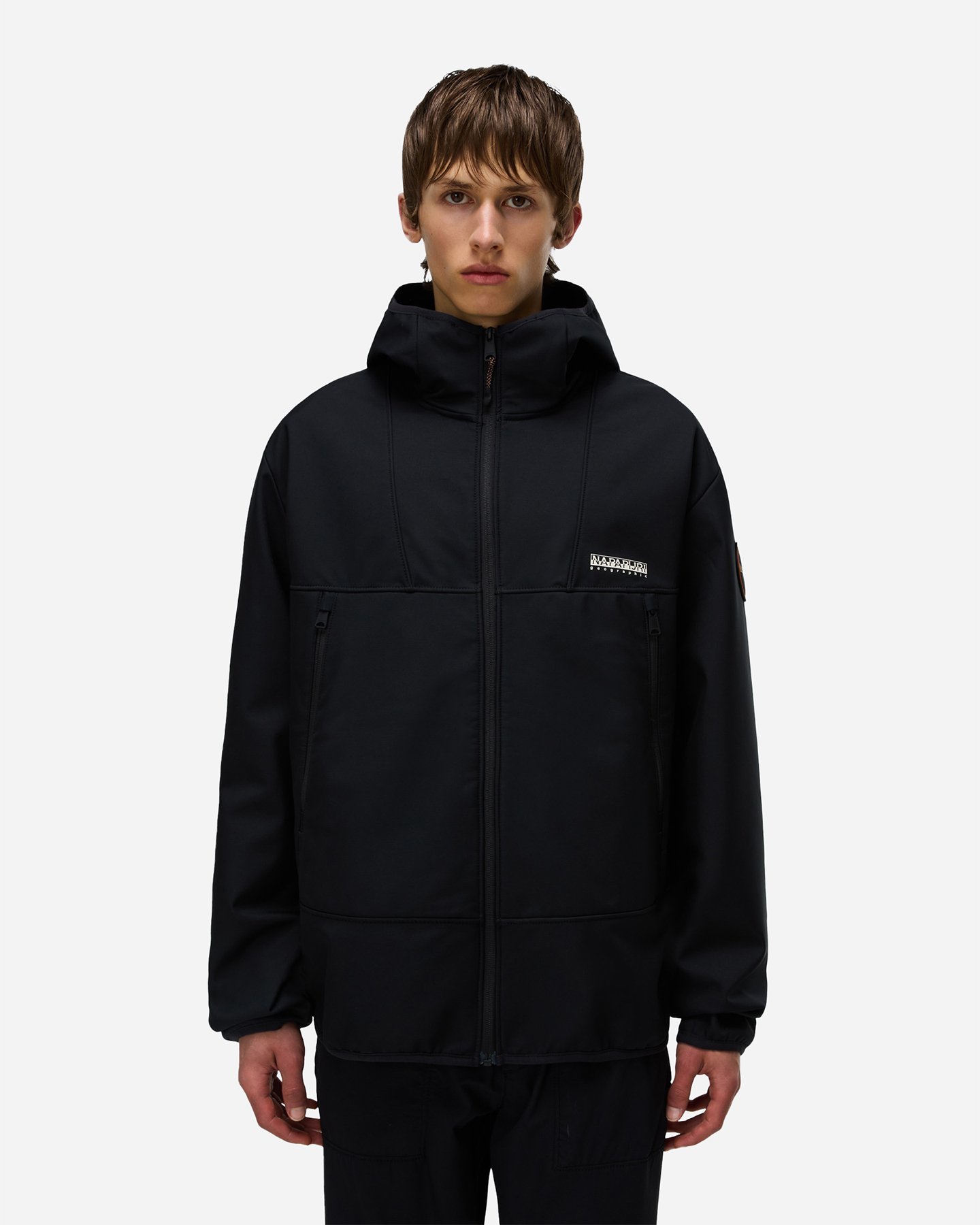 Giubbotto NAPAPIJRI BIOIS SOFTSHELL M - Nero - 2 | Cisalfa Sport