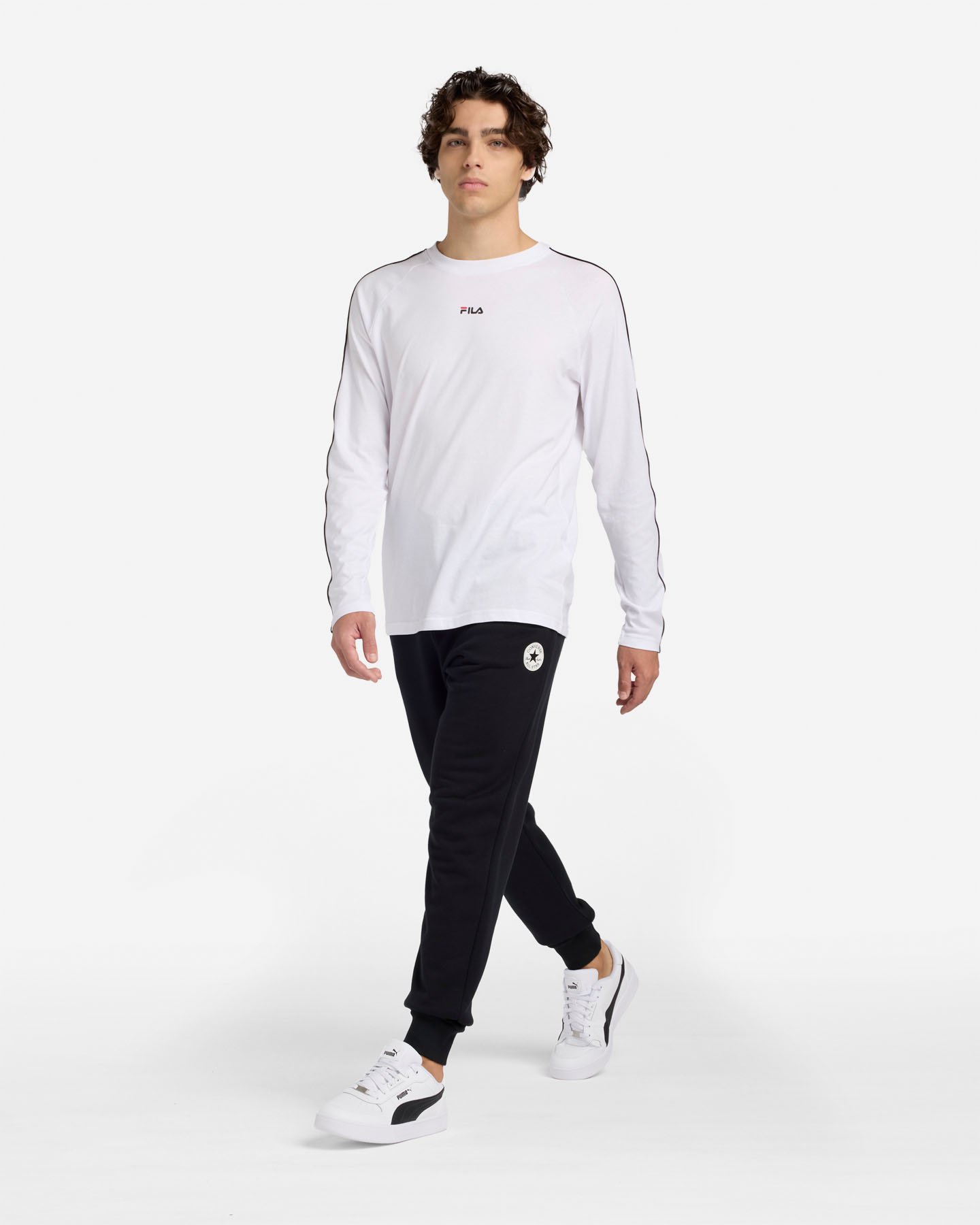 T-shirt FILA CLASSIC DYNAMISM M - Bianco - 2 | Cisalfa Sport