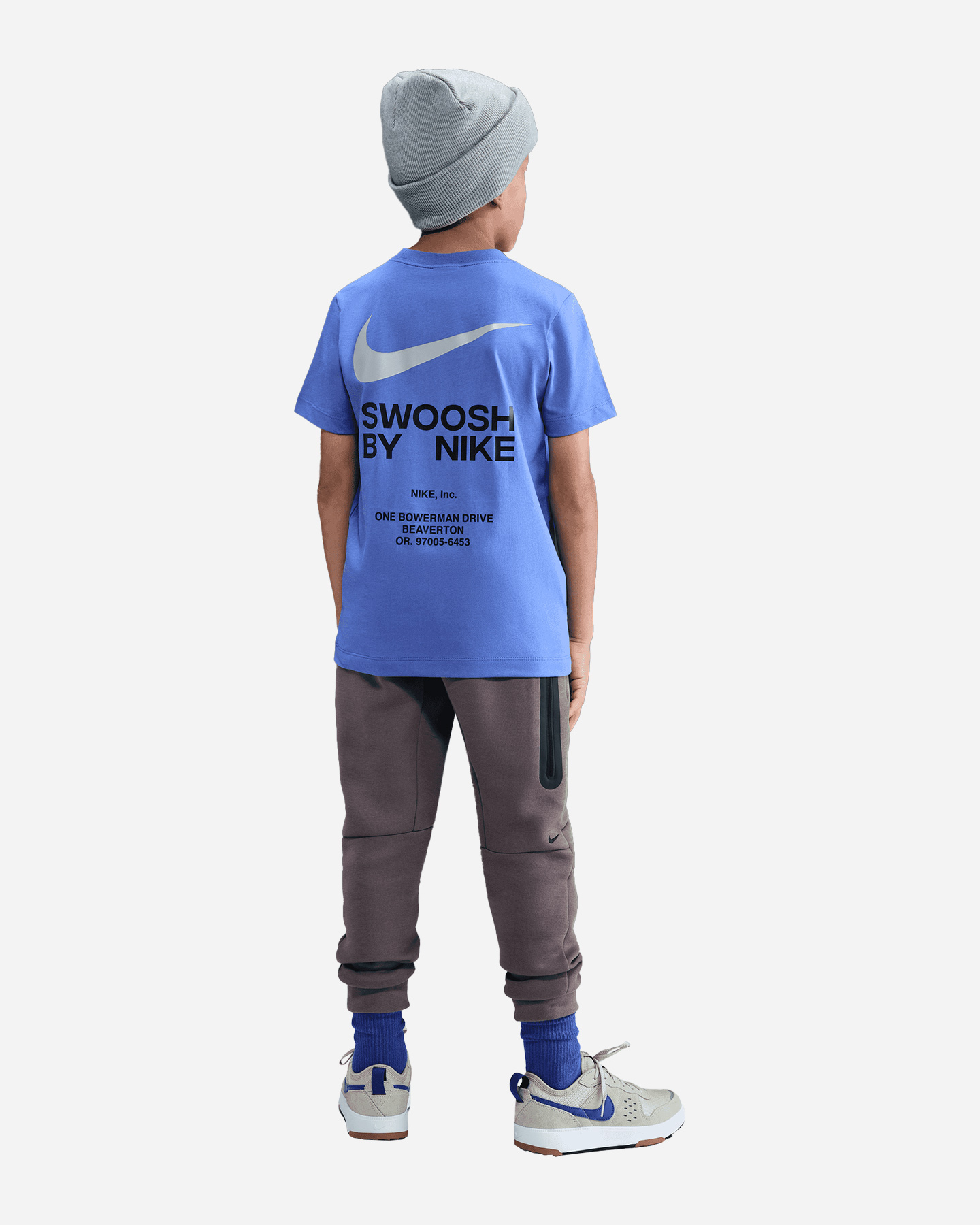 T-shirt NIKE PRINT BACK COMET JR - Blu royal - 2 | Cisalfa Sport