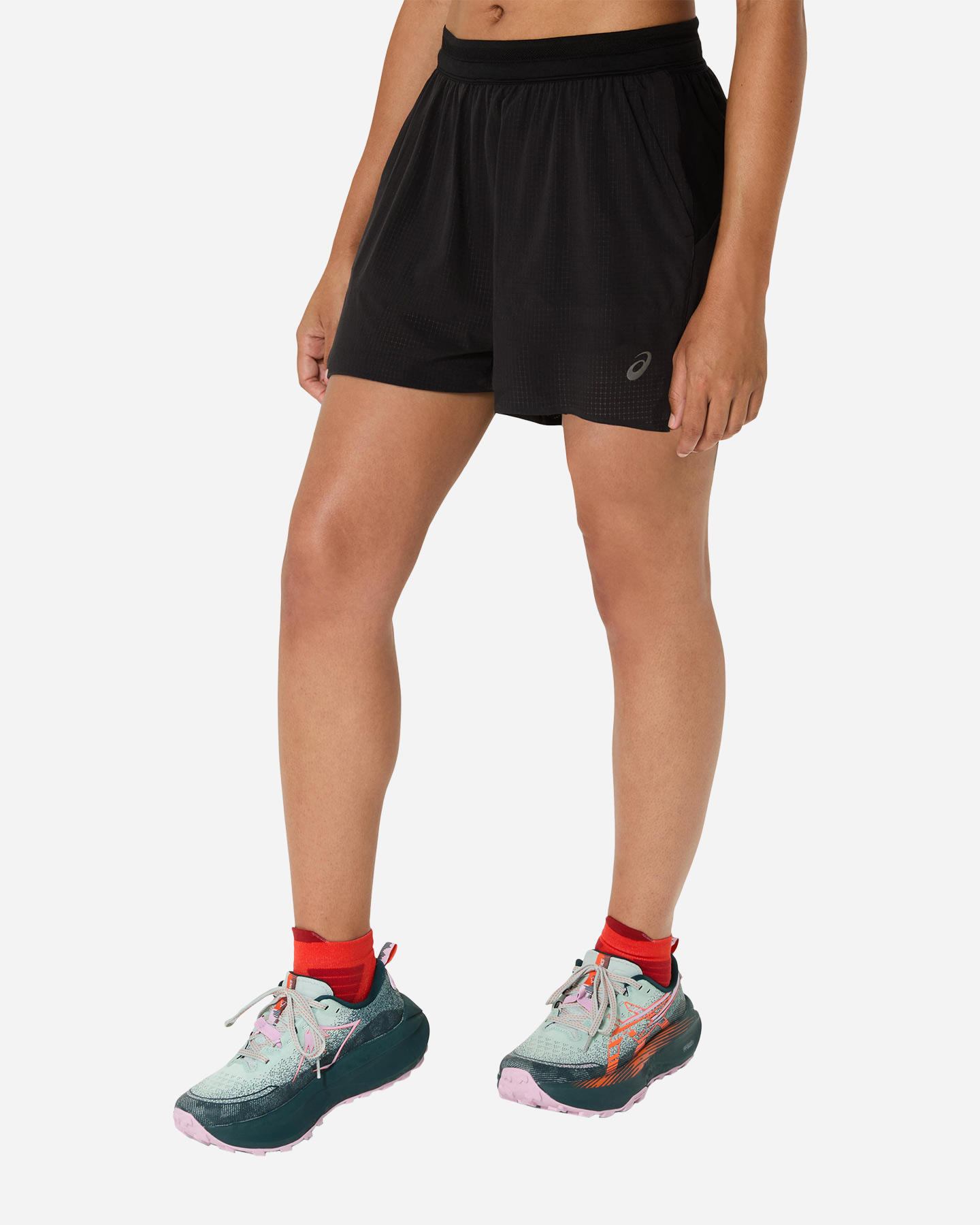 Short running ASICS FUJITRAIL ELITE W - Nero - 1 | Cisalfa Sport