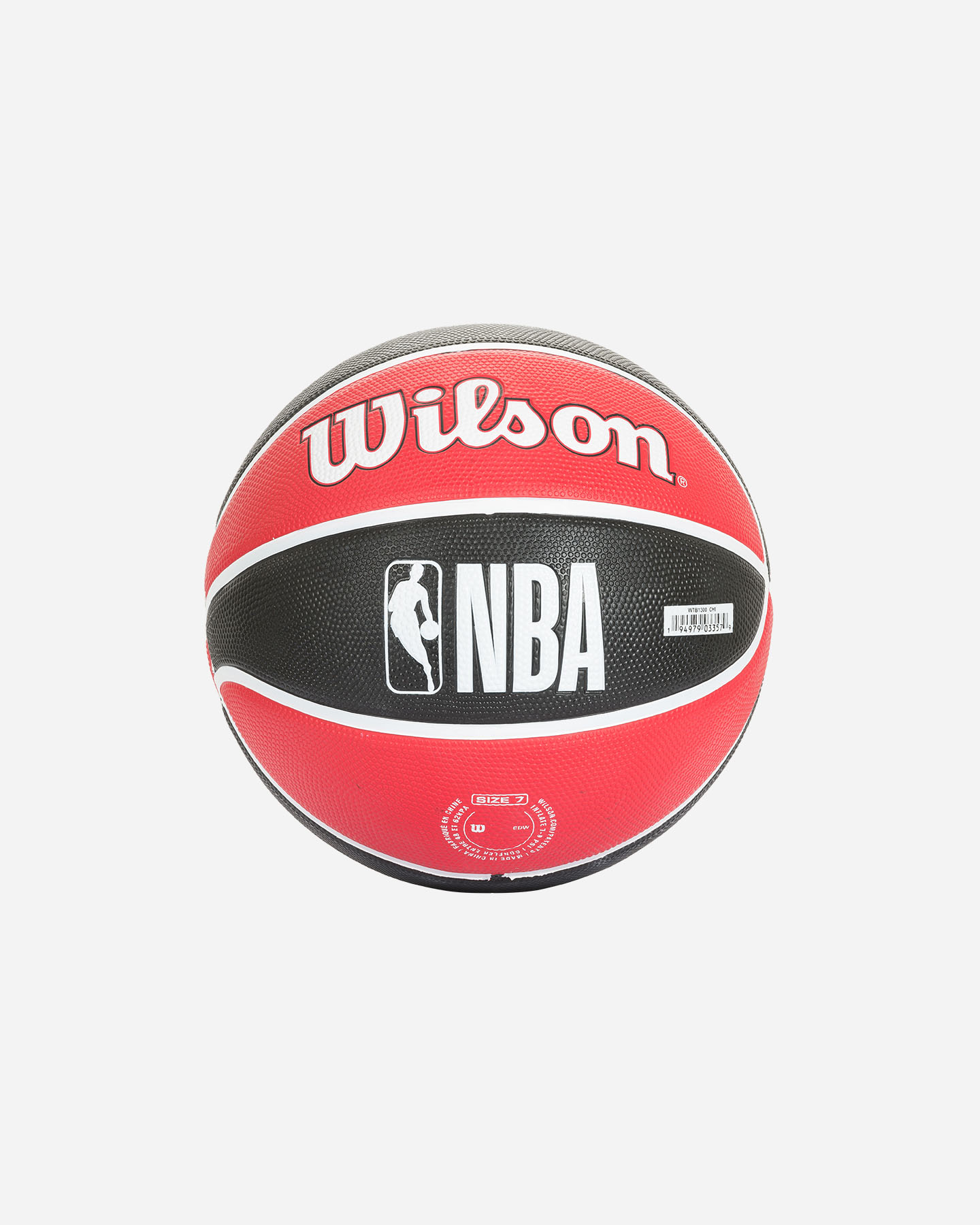 Pallone basket WILSON NBA TRIBUTE TEAM CHICAGO BULLS - Rosso - 1 | Cisalfa Sport